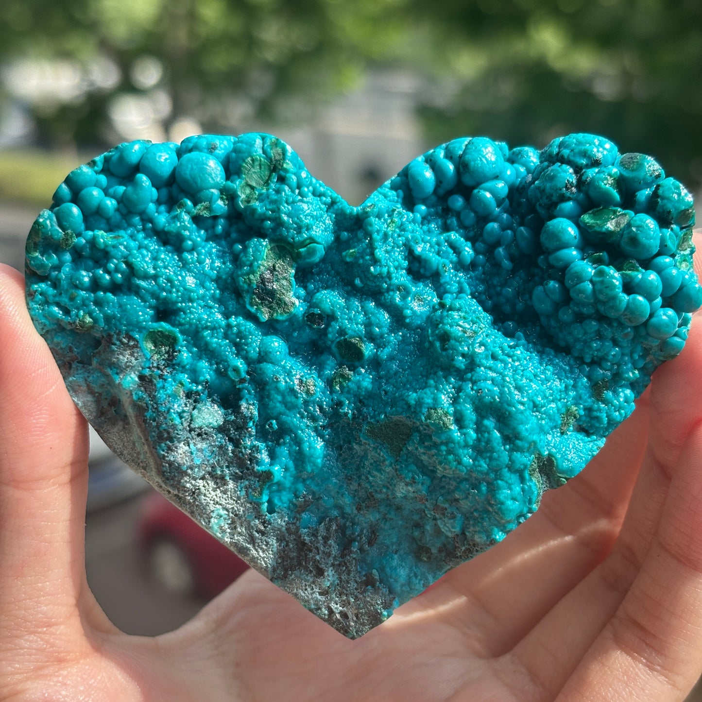 "Natural malachite Heart Carving | Unique Textured Gemstone Decor"