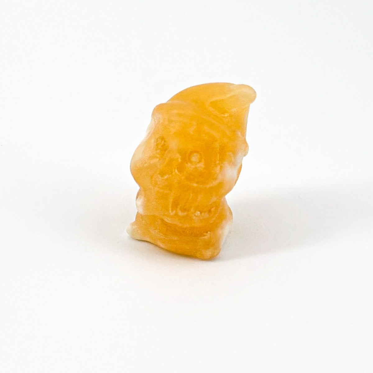 "3cm Mini Gemstone Santa Figurine | Festive Crystal Collectible with UV Reactive Effects"