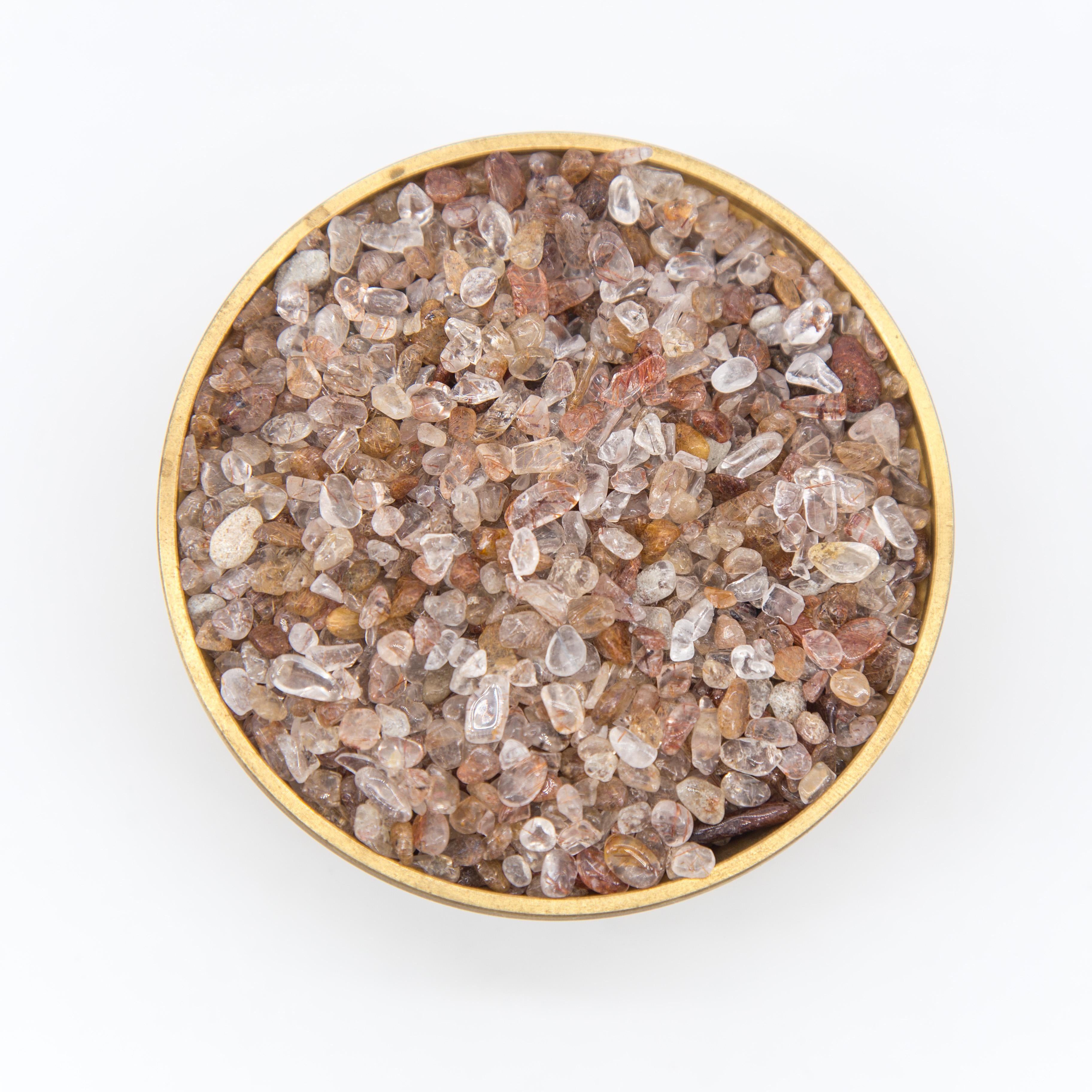 Crystal Chips 100g,Natural Healing Gemstone Chips: Versatile Decorative Elements with Energizing Properties