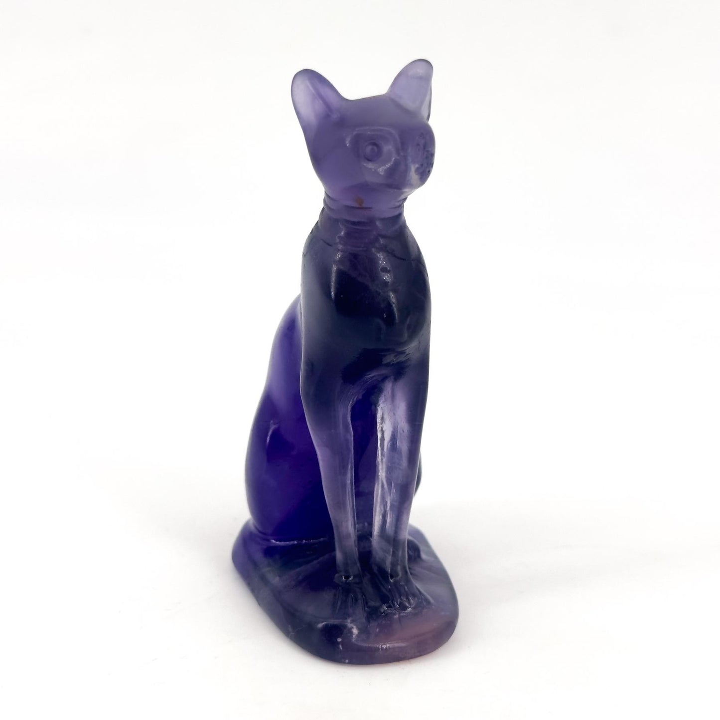 The Best Egyptian Cat Crystal Carving, natural stone carving for home decoration, crystal ornament, creative gift