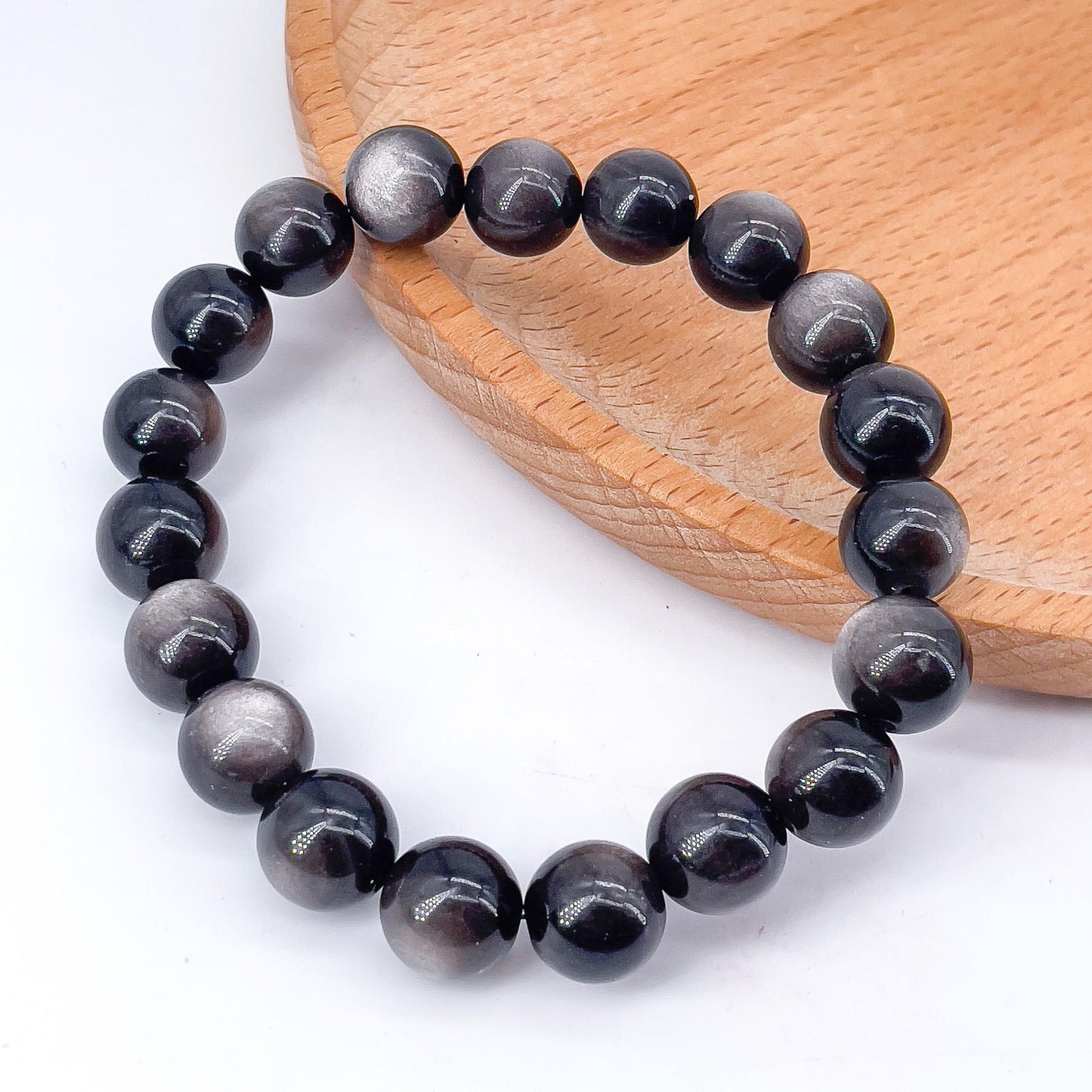 Natural Stone Bracelet, creative crystal gift, stretch beaded bracelet, fashion light luxury jewelry