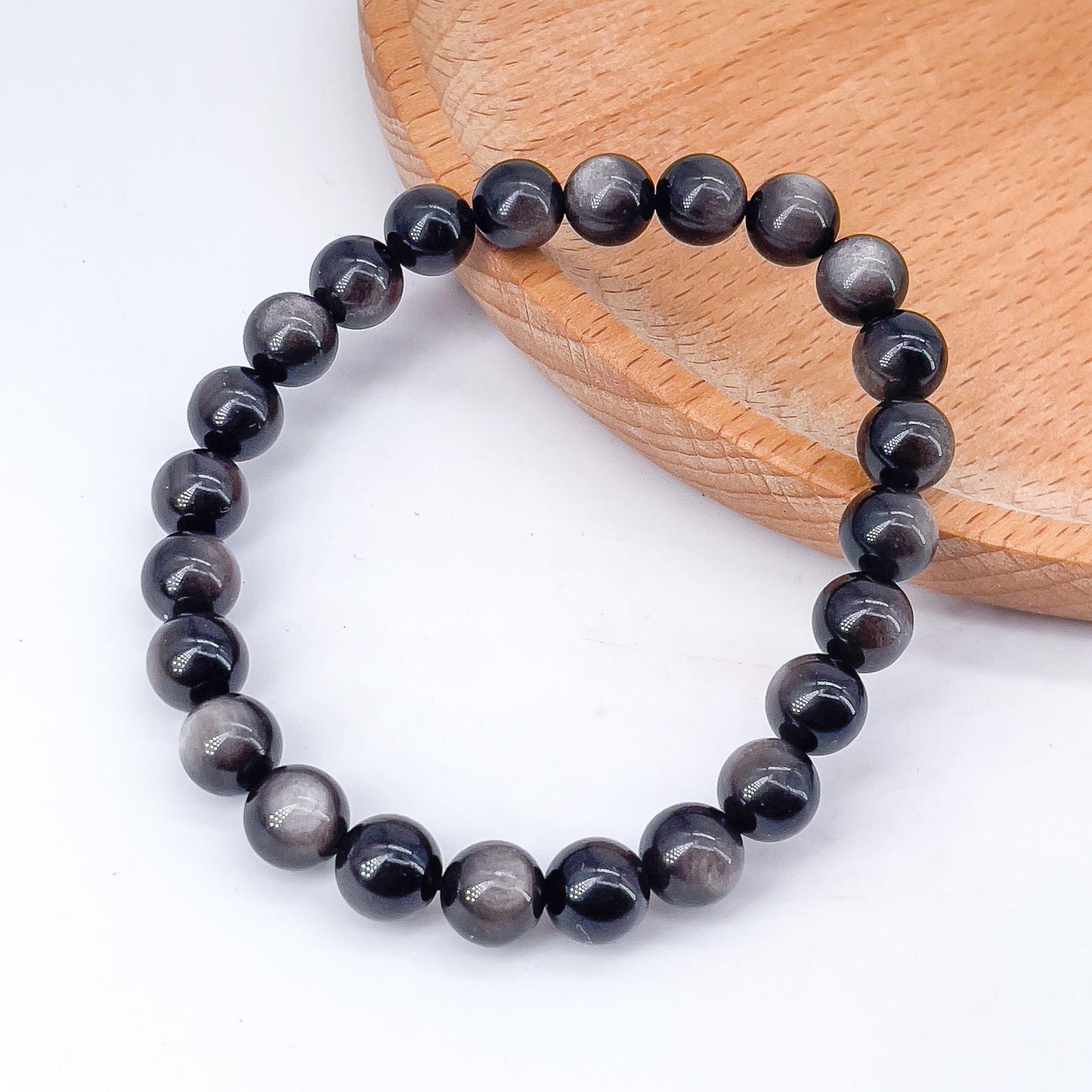 Natural Stone Bracelet, creative crystal gift, stretch beaded bracelet, fashion light luxury jewelry