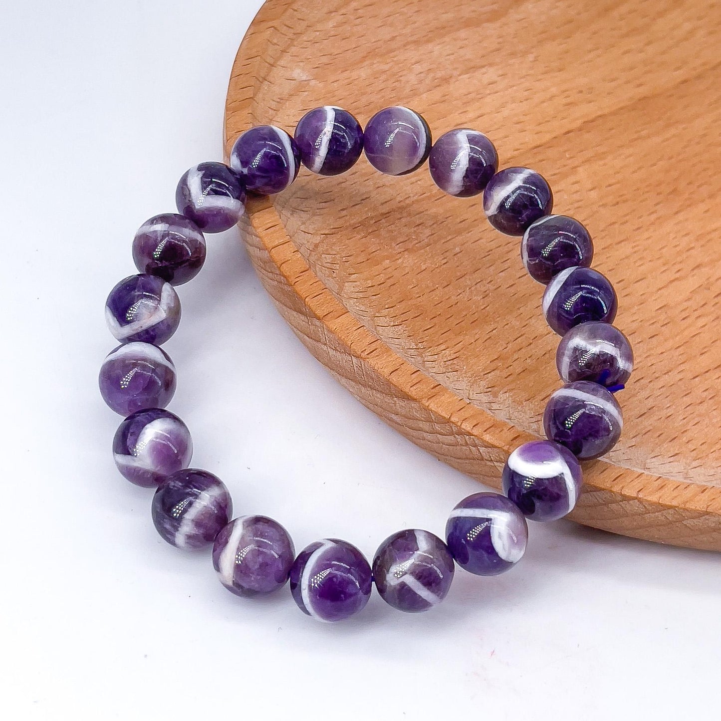 Natural Stone Bracelet, creative crystal gift, stretch beaded bracelet, fashion light luxury jewelry