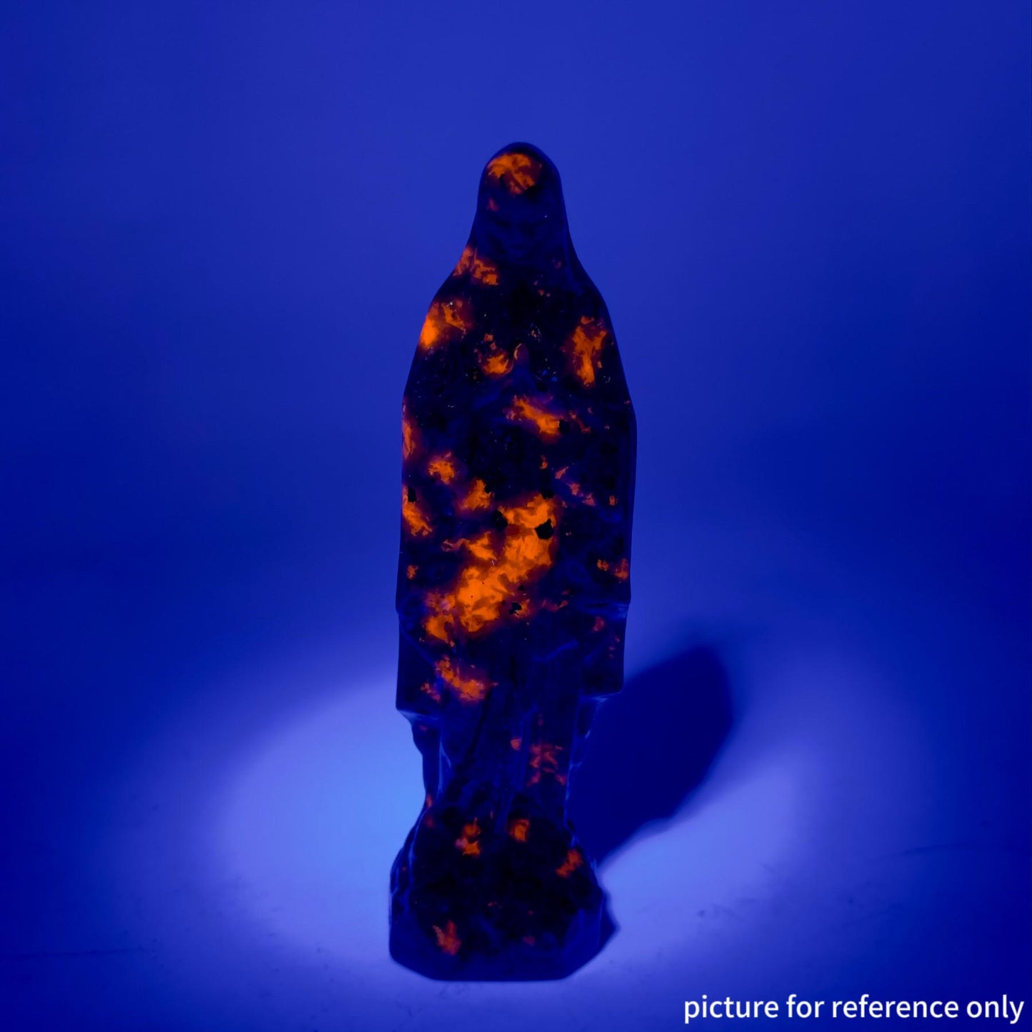 The Virgin Mary Crystal Carving, crystal healing ornament, home decoration collectible spiritual art, crystal gift