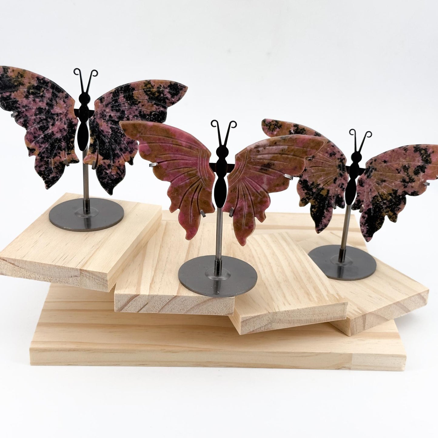 Elegant Natural Crystal Butterfly Wings, Transform Your Home with Serene Light & Unique Elegance, Perfect Decor Gift