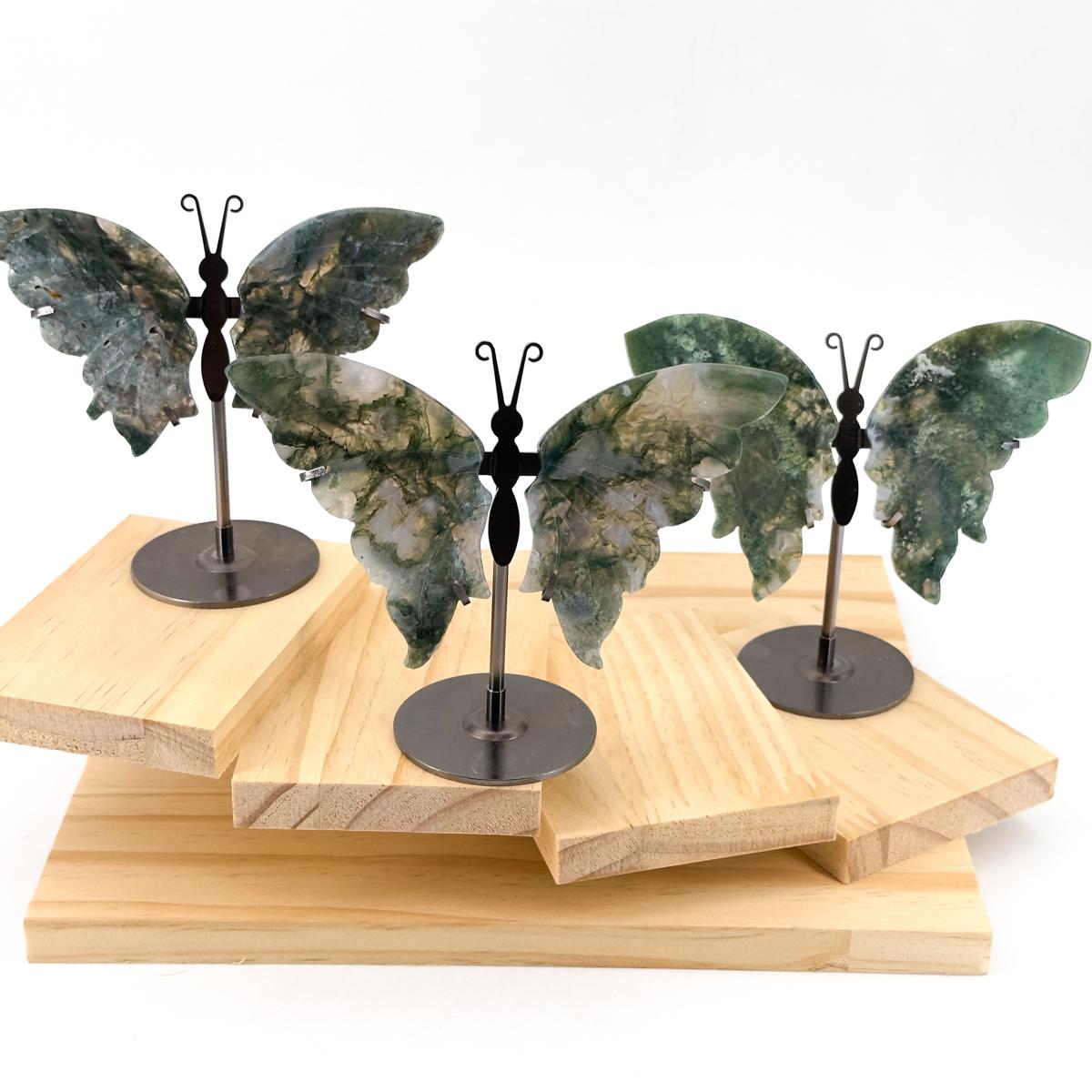 Elegant Natural Crystal Butterfly Wings, Transform Your Home with Serene Light & Unique Elegance, Perfect Decor Gift