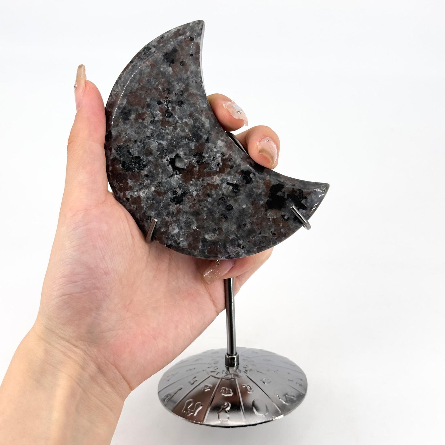 Yooperlite Moon Crystal: Perfect for Enchanting Home Decor & Unique Gifts for All Seasons