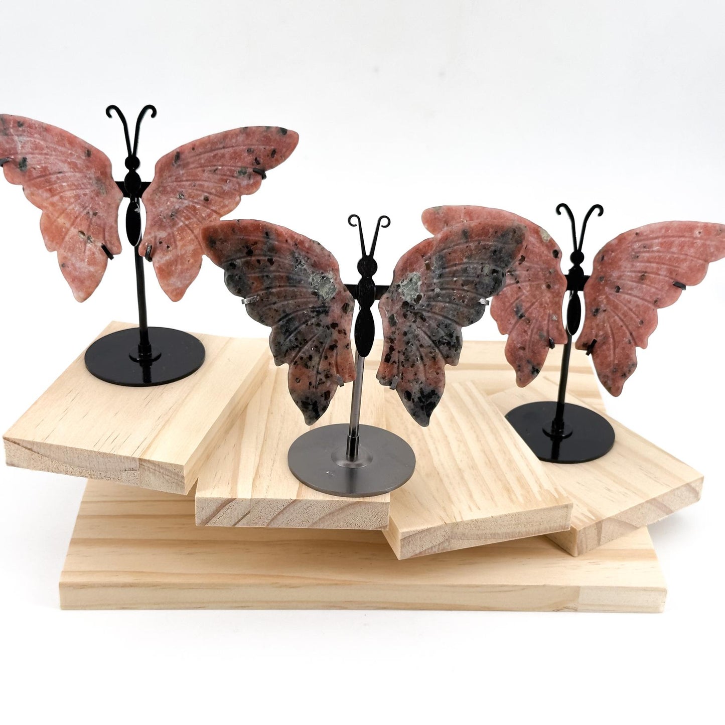 Elegant Natural Crystal Butterfly Wings,  Transform Your Home with Serene Light & Unique Elegance, Perfect Decor Gift