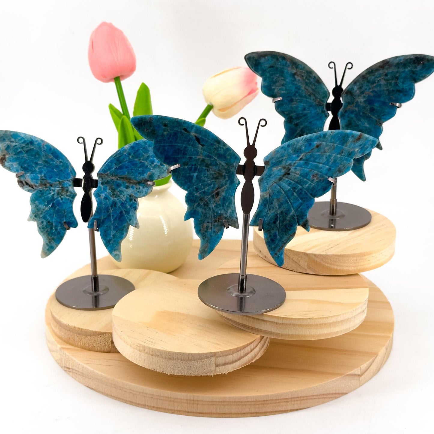 Elegant Natural Crystal Butterfly Wings,  Transform Your Home with Serene Light & Unique Elegance, Perfect Decor Gift