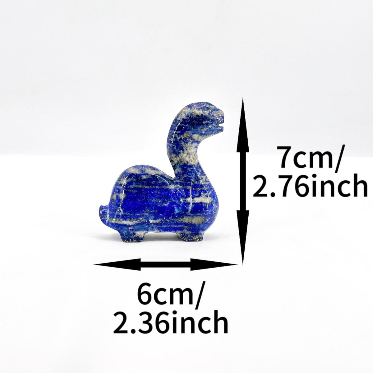 Crystal Dinosaur Carvings | 1 Count | Unique Decorative Figurines
