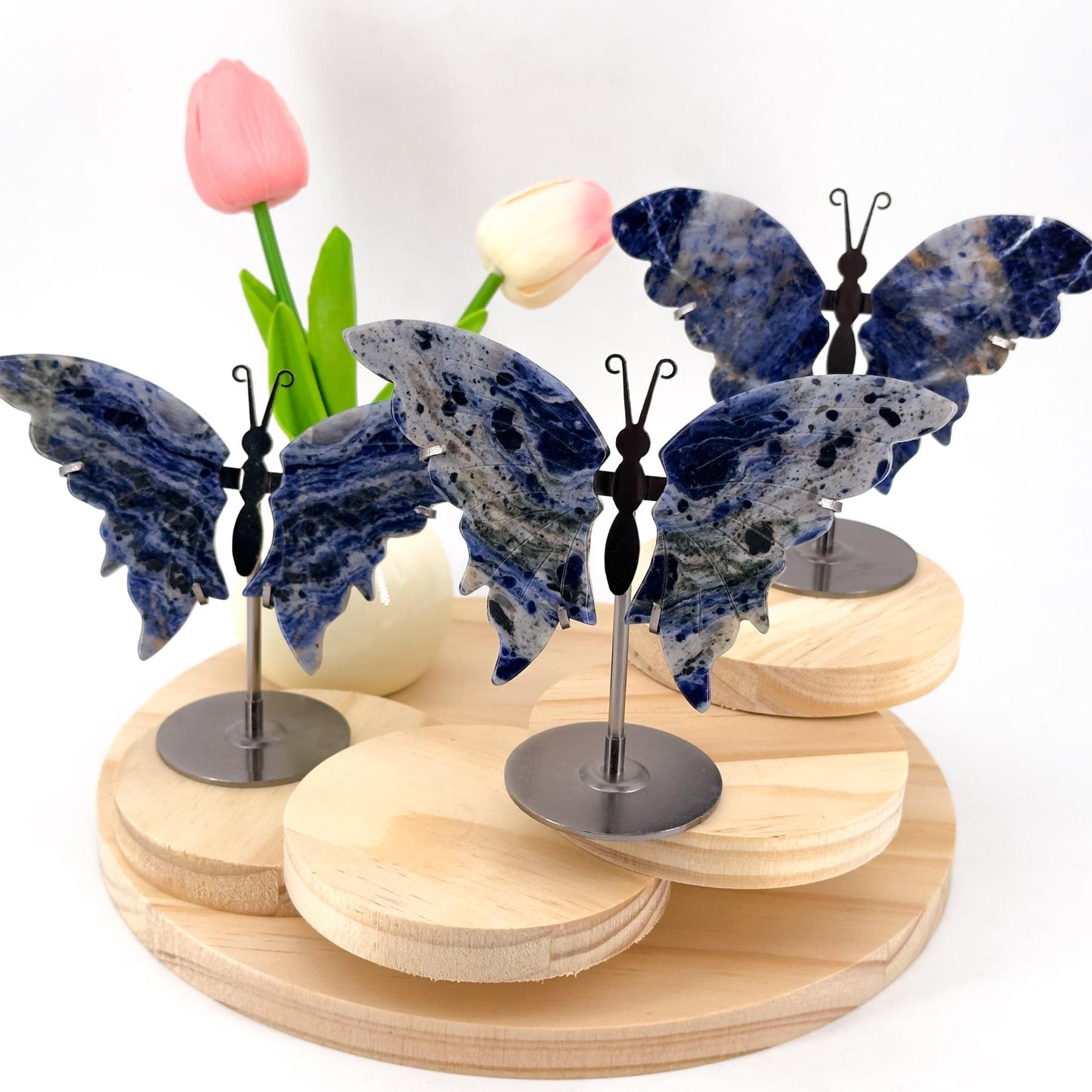 Elegant Natural Crystal Butterfly Wings,  Transform Your Home with Serene Light & Unique Elegance, Perfect Decor Gift