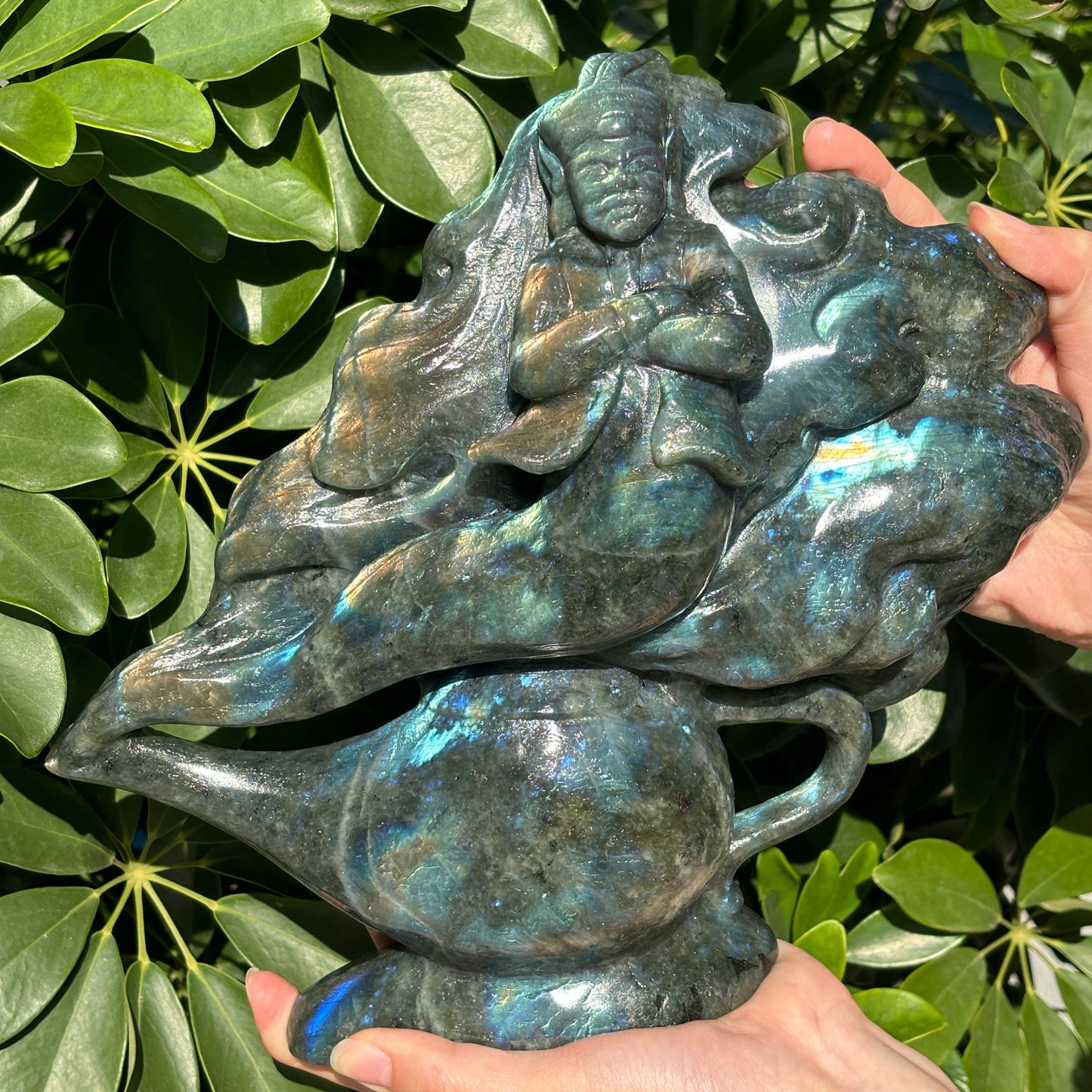 Hand-Carved Crystal Carving,Best Gift ,Dragon,home decor ,peacock,Egle,Bear...