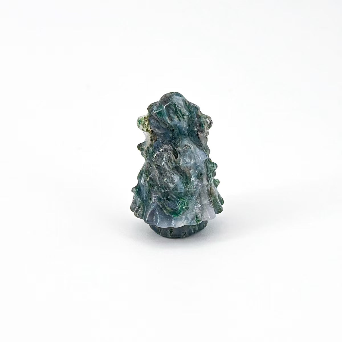 "Handmade Mini Crystal Christmas Trees | 3cm Festive Gemstone Ornaments"