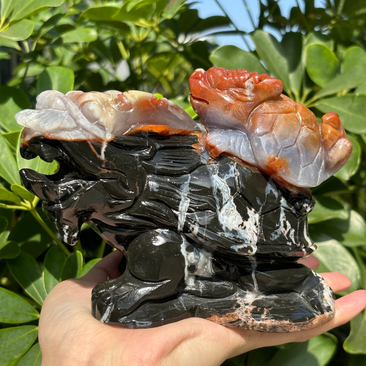 Hand-Carved Crystal Carving,Best Gift ,Dragon,home decor ,peacock,Egle,Bear...