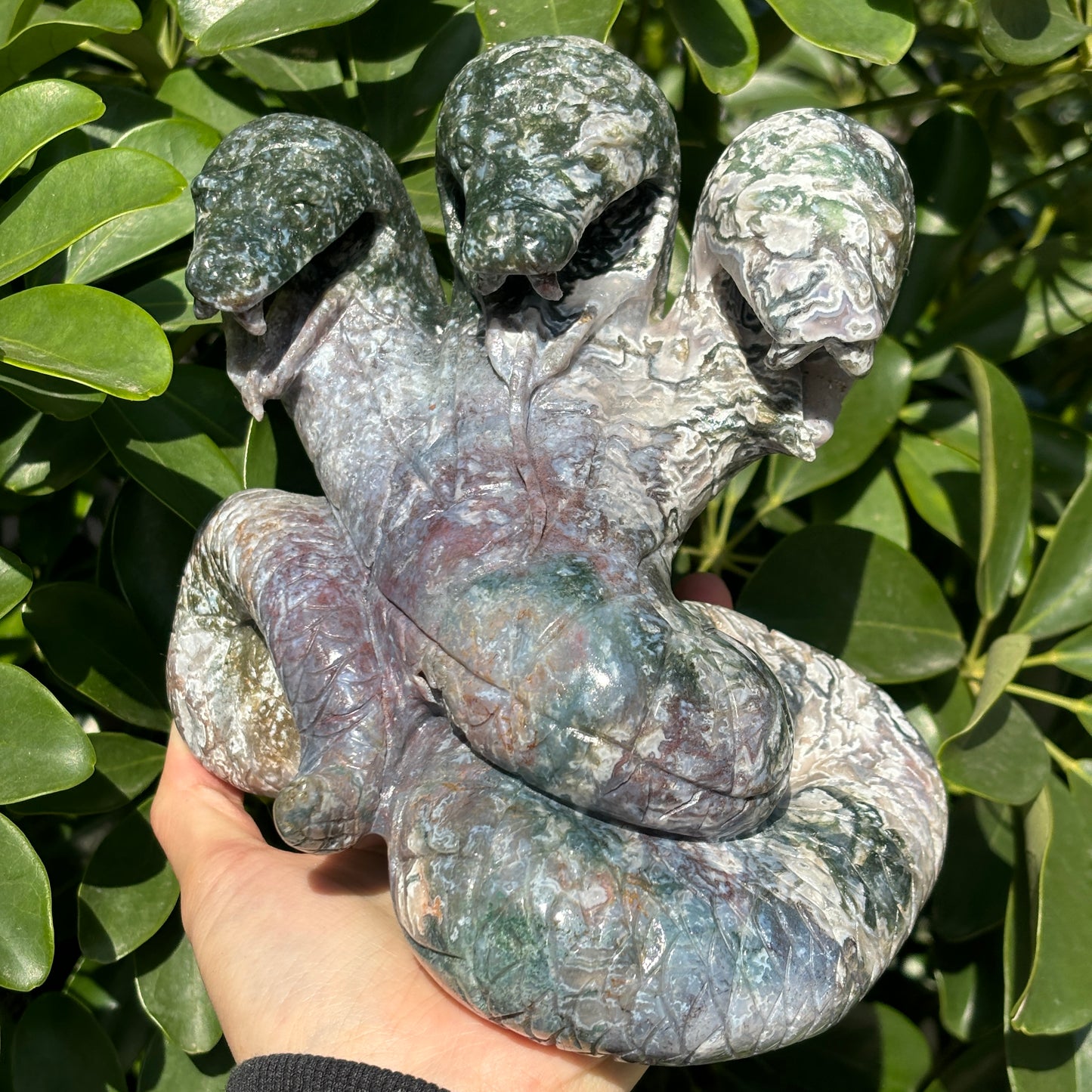 Hand-Carved Crystal Carving,Best Gift ,Dragon,home decor ,peacock,Egle,Bear...