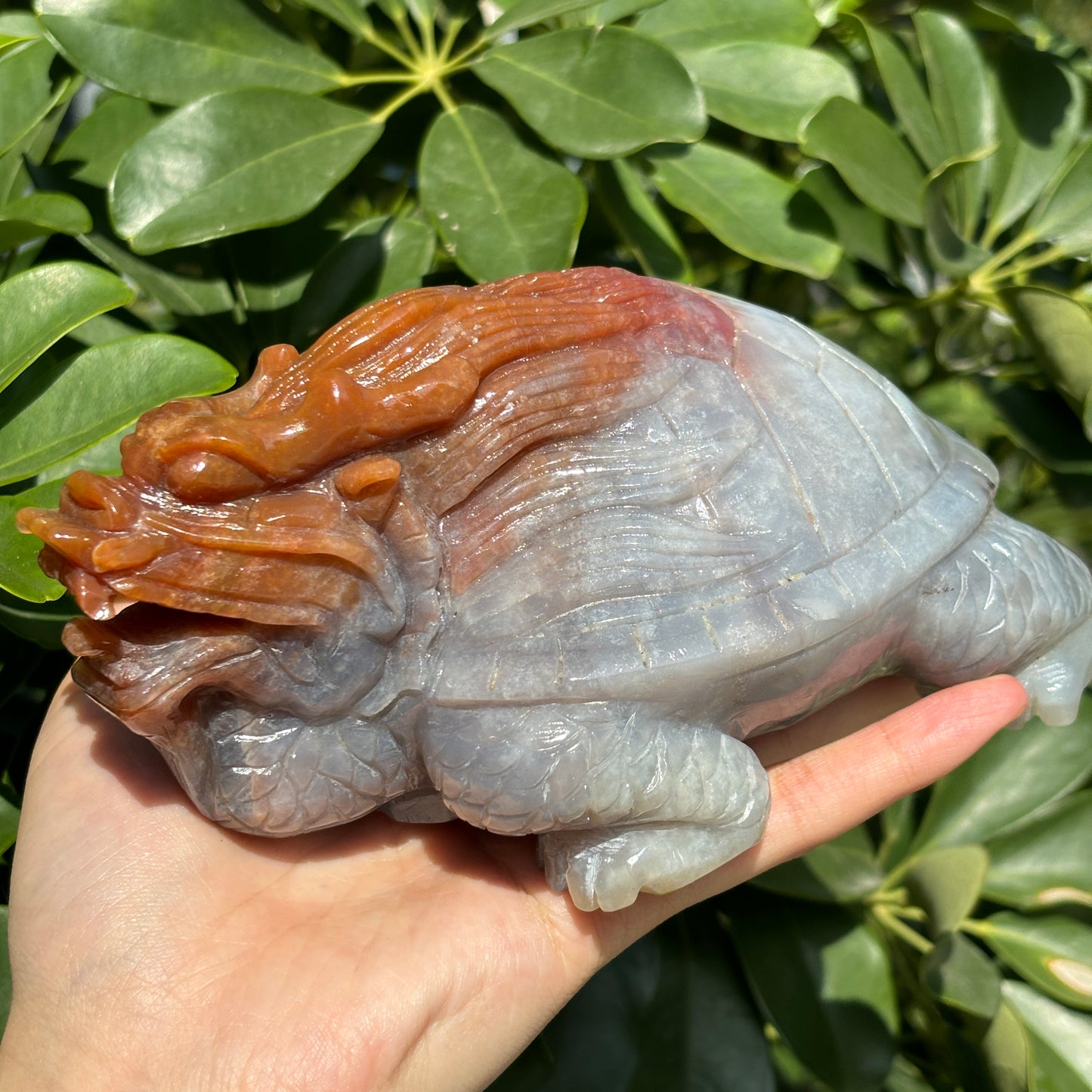 Hand-Carved Crystal Carving,Best Gift ,Dragon,home decor ,peacock,Egle,Bear...