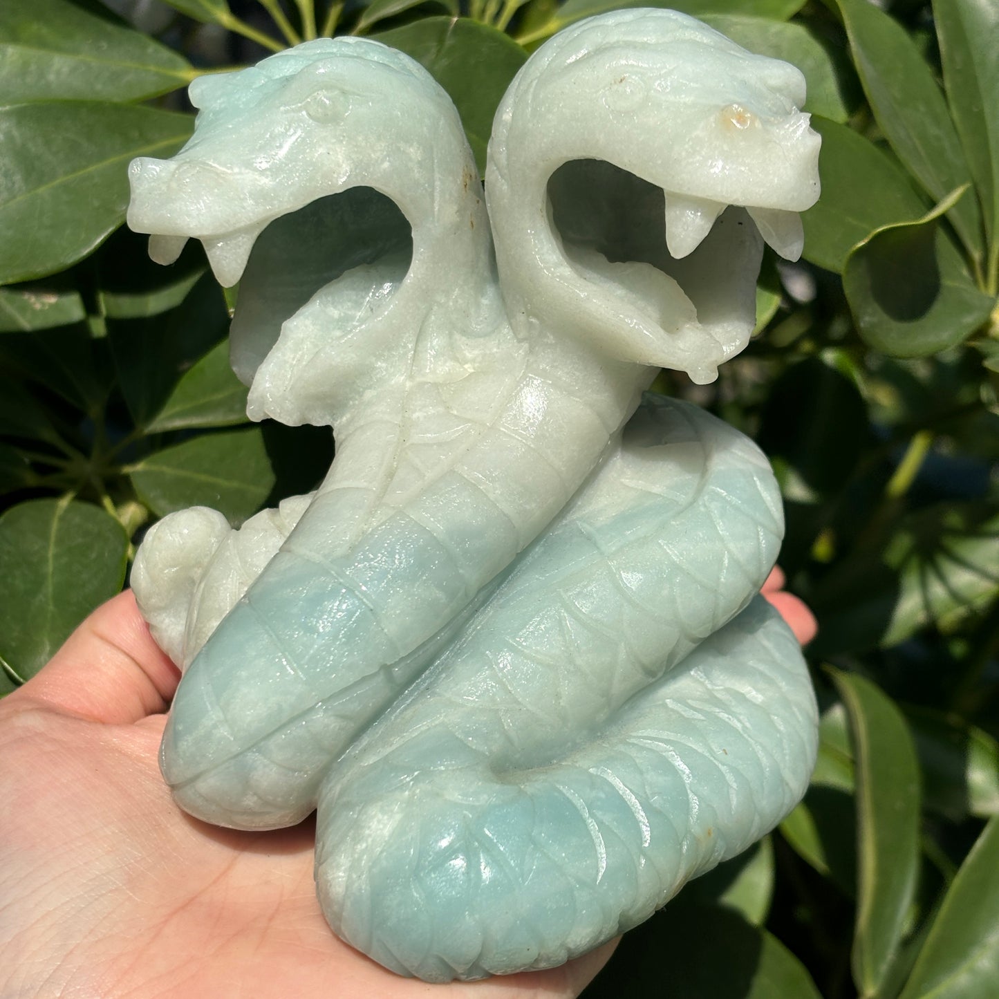 Hand-Carved Crystal Carving,Best Gift ,Dragon,home decor ,peacock,Egle,Bear...