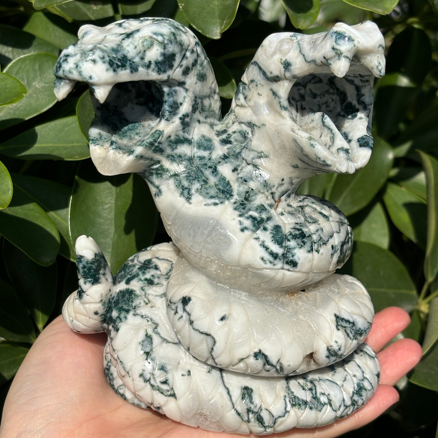 Hand-Carved Crystal Carving,Best Gift ,Dragon,home decor ,peacock,Egle,Bear...