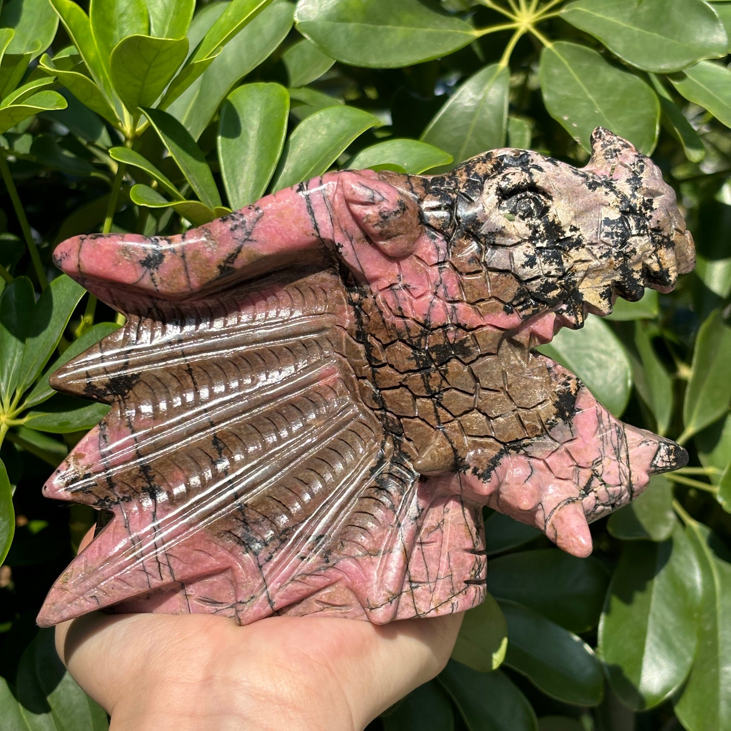 Hand-Carved Crystal Carving,Best Gift ,Dragon,home decor ,peacock,Egle,Bear...