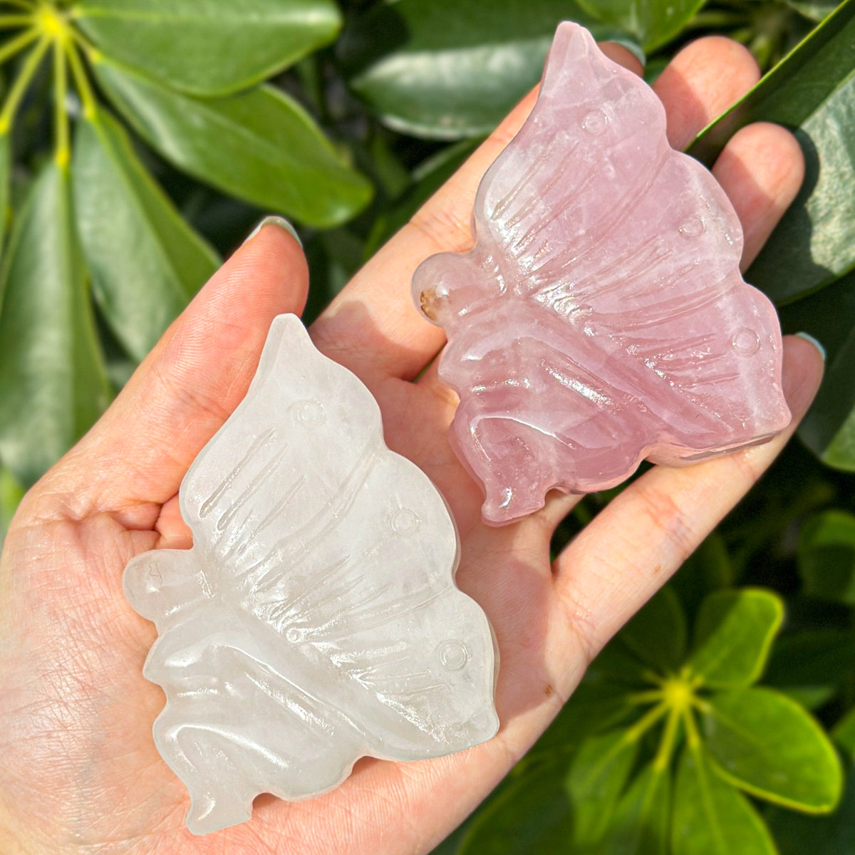 "Hand Carved Gemstone Fairy Statue - Unique Crystal Fairy Carving for Home or Gift, 7cm"