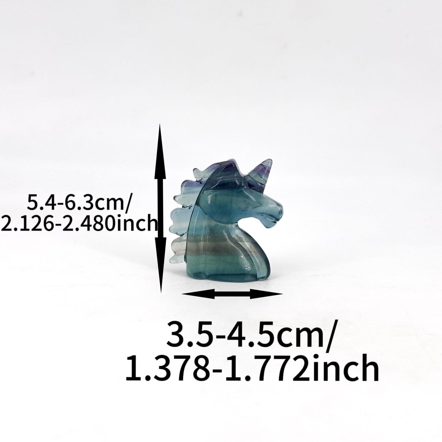 Unicorn Decoration natural Gemstone Carving , spiritual meditation table home decoration gift, cute ornaments