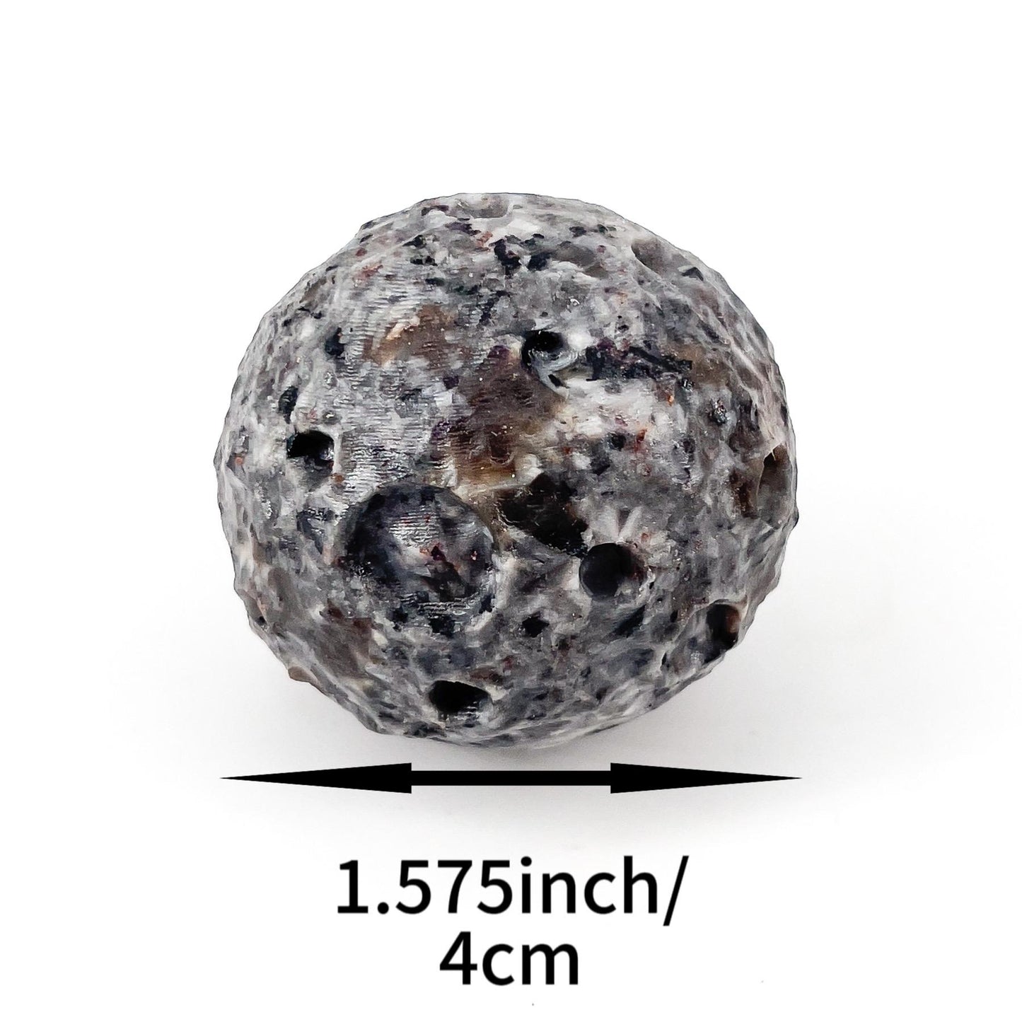 Yooperlite Moon, Syenite Rich Fluorescent Sodalite, UV Light Reactive Crystal For Home Decoration