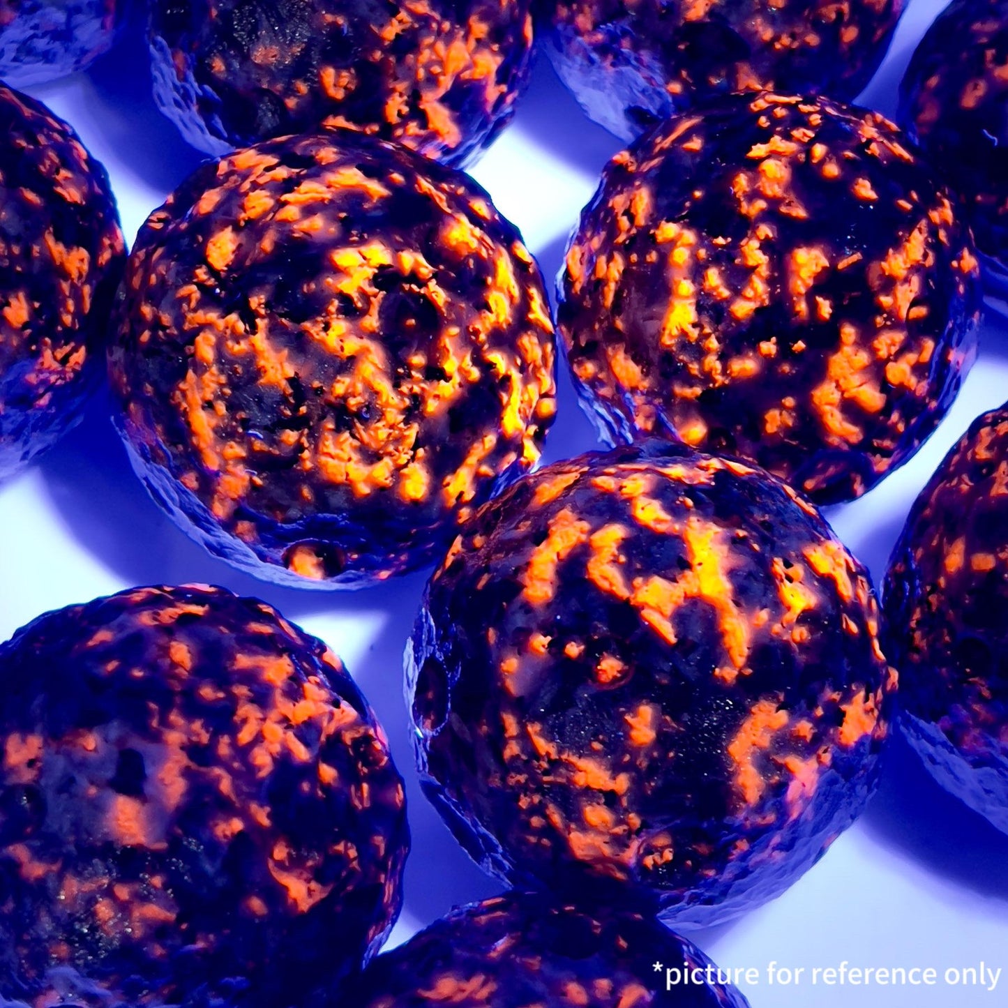 Yooperlite Moon, Syenite Rich Fluorescent Sodalite, UV Light Reactive Crystal For Home Decoration