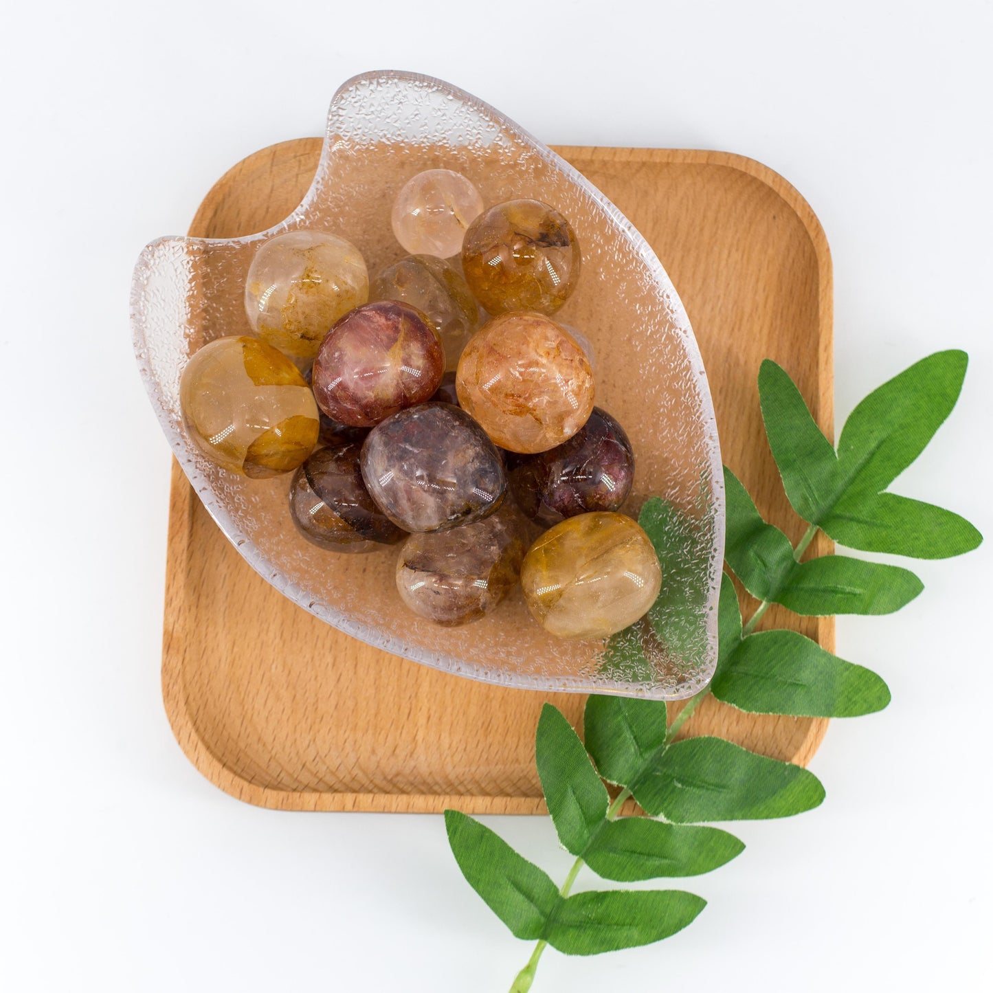 Crystal Tumble 100g,Natural Healing Gemstone Tumble: Versatile Decorative Elements with Energizing Properties