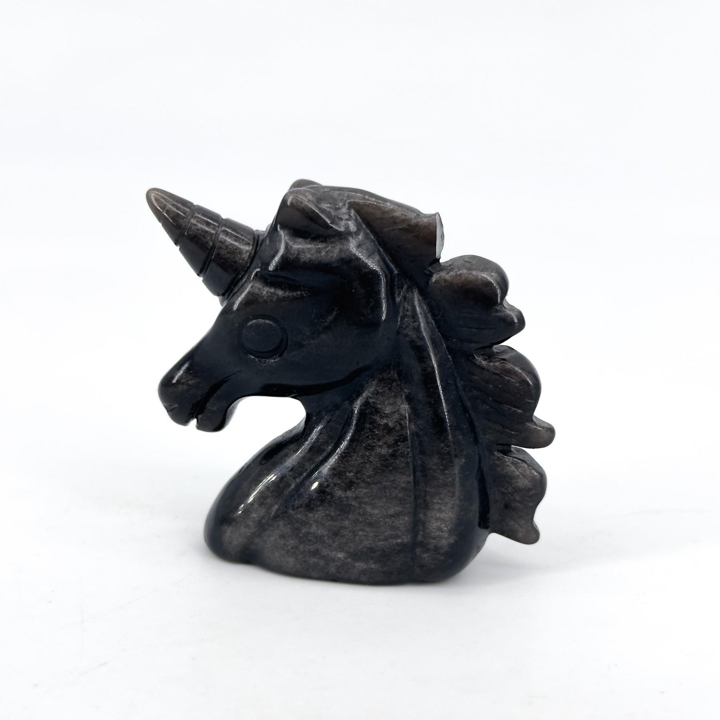 Unicorn Decoration natural Gemstone Carving , spiritual meditation table home decoration gift, cute ornaments