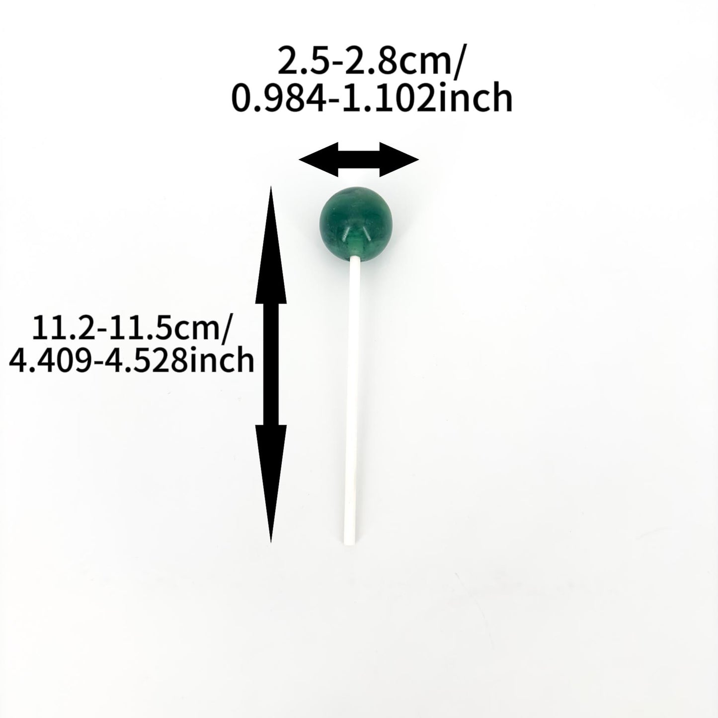 Fluorite Lollipop,Natural Crystal Carvings,Crystal Ornaments, , Healing Energy