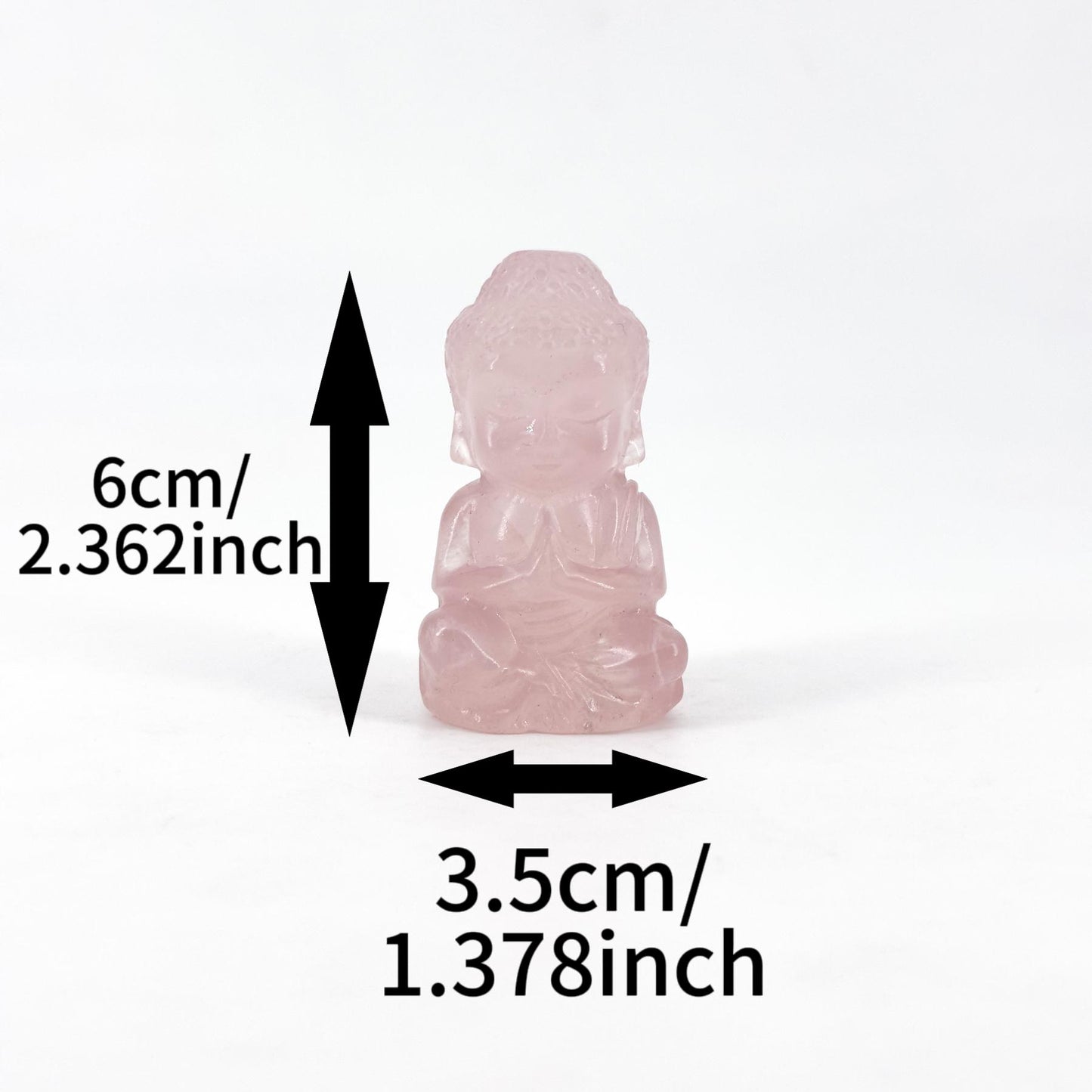 Baby Buddha,Natural Crystal Carvings,Crystal Ornaments, , Healing Energy