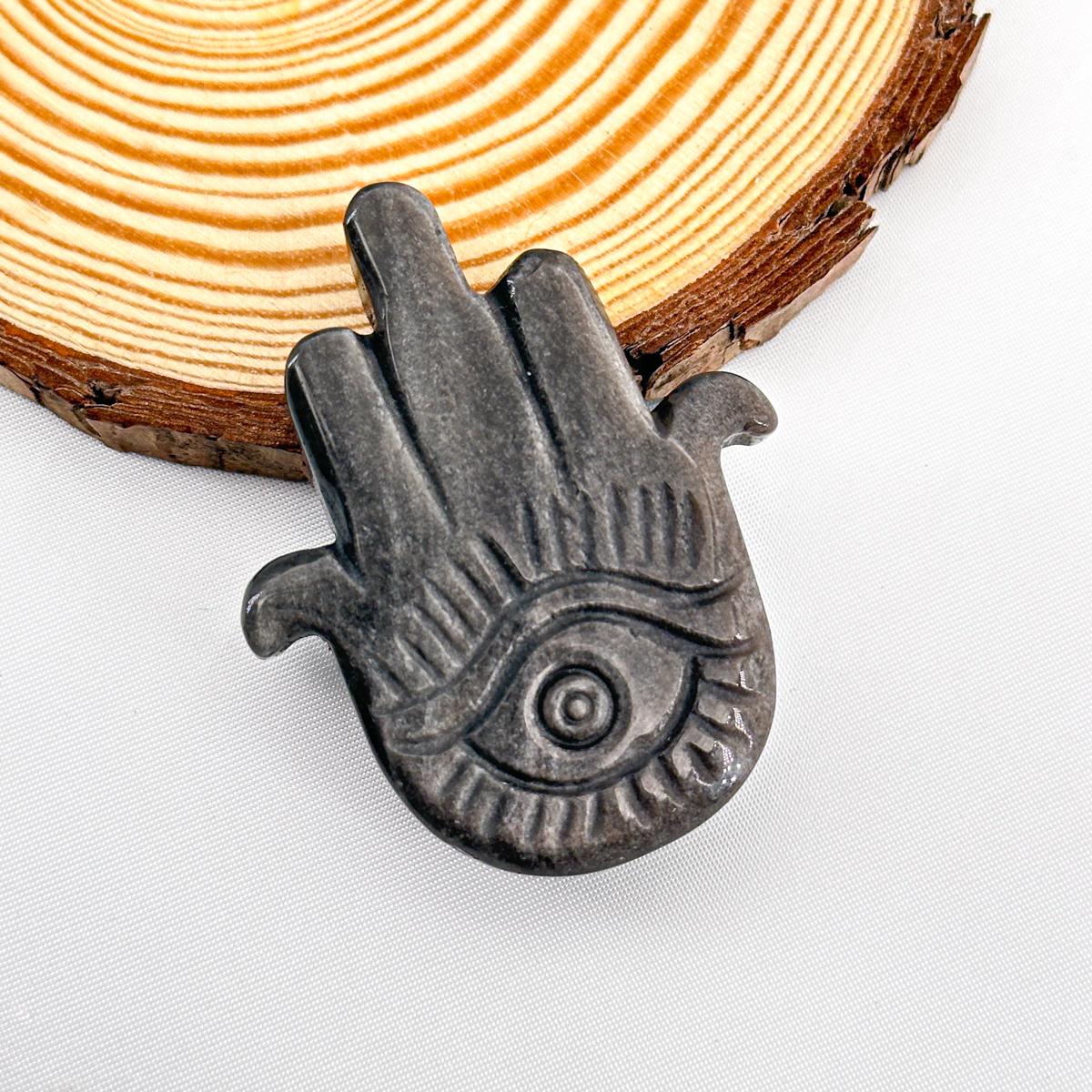 Crystal Hamsa Hand | Unique Decorative Piece