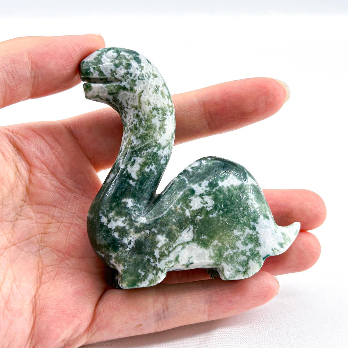 Crystal Dinosaur Carvings | 1 Count | Unique Decorative Figurines