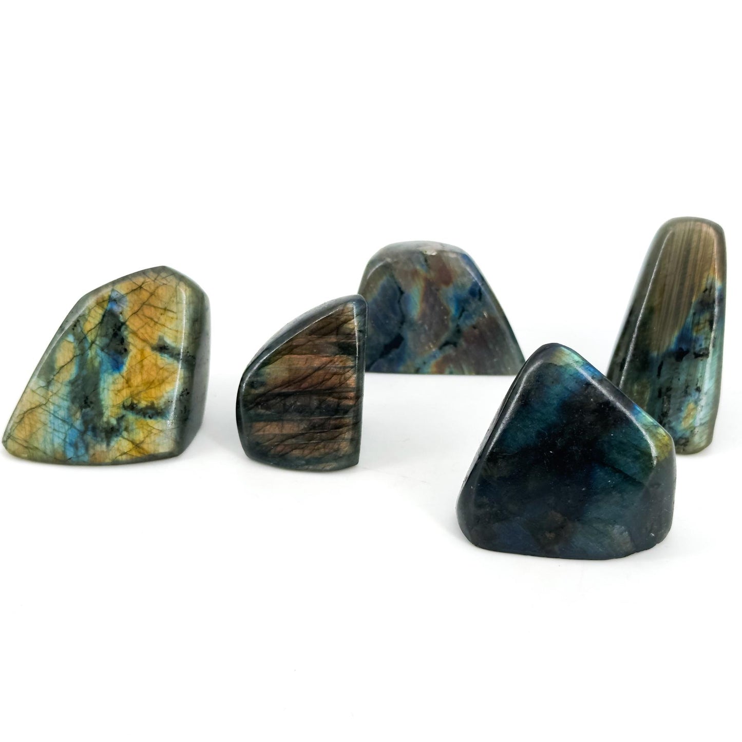 1 count Natural Labradorite Freeform Gemstone - Mineral Chakra Crystal, Home Decor