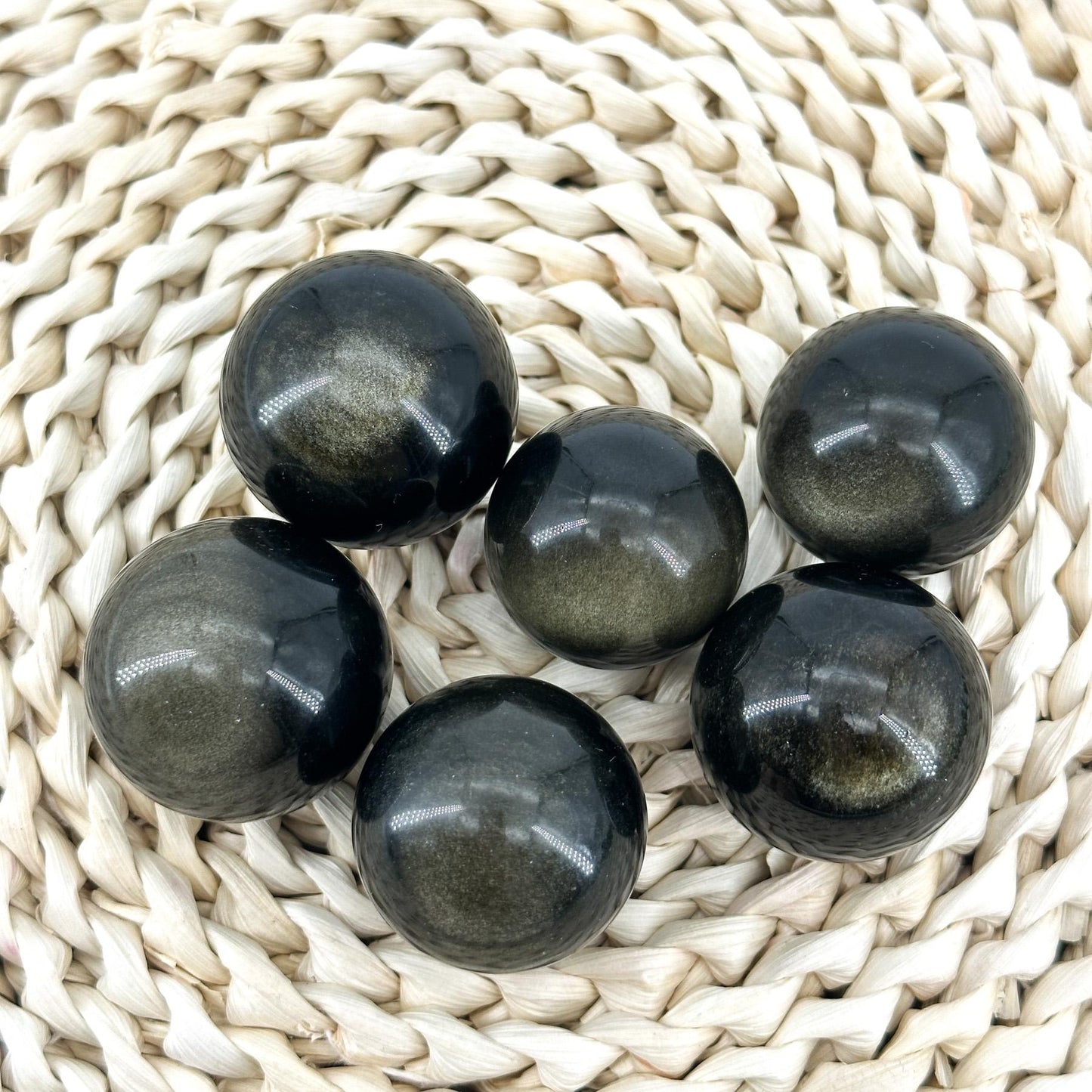 Natural Golden Obsidian Sphere Crystal, golden glitter crystal, home decoration, holiday gift