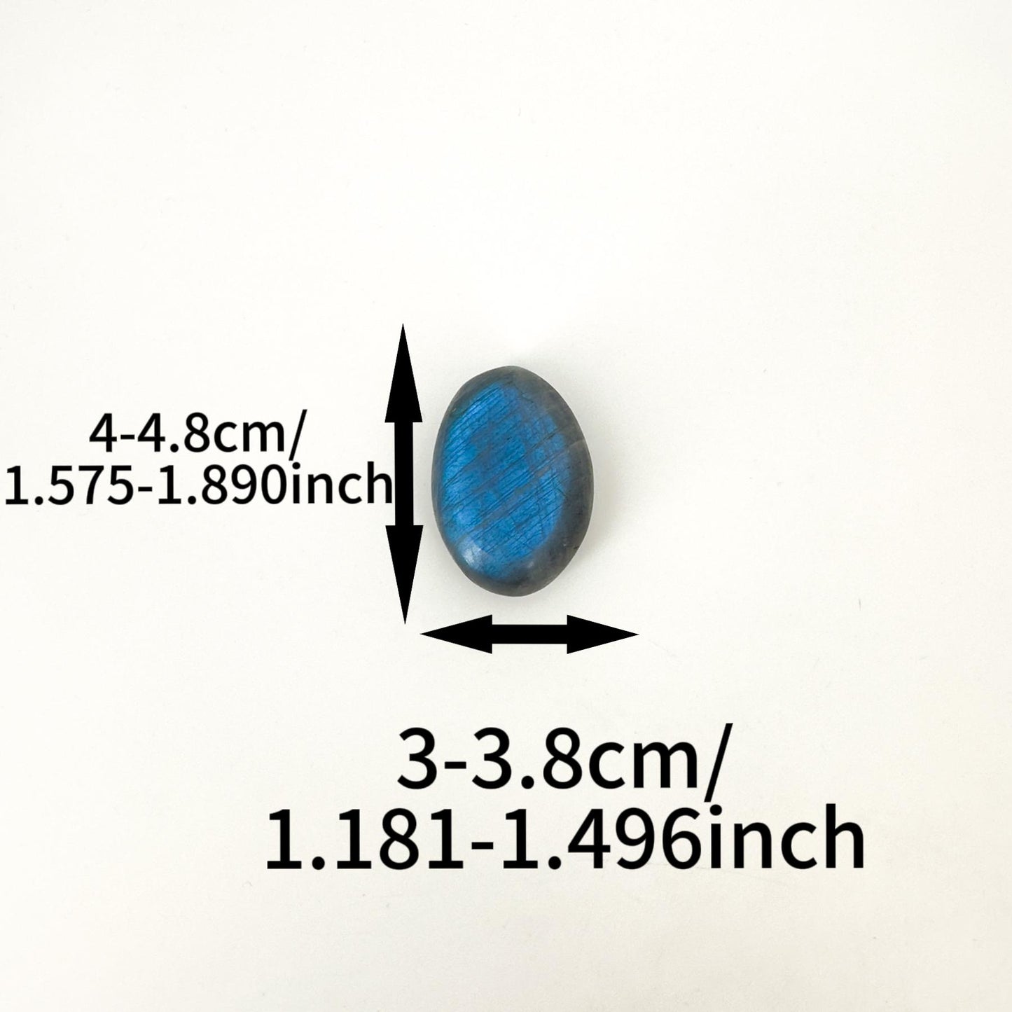 1 count Natural Labradorite Crystal palm Stone, Irregular Polished Crystal Gemstone, Balance Chakra Reiki Energy, Home & Office Decoration