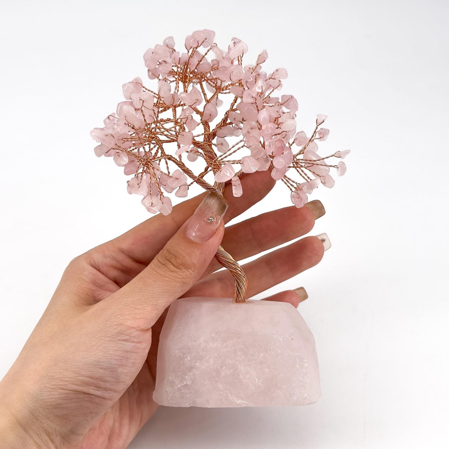 Medium Crystal Money Tree，Energizing Crystal Tree，Home Living Room Bar Cafe Decor Ornament