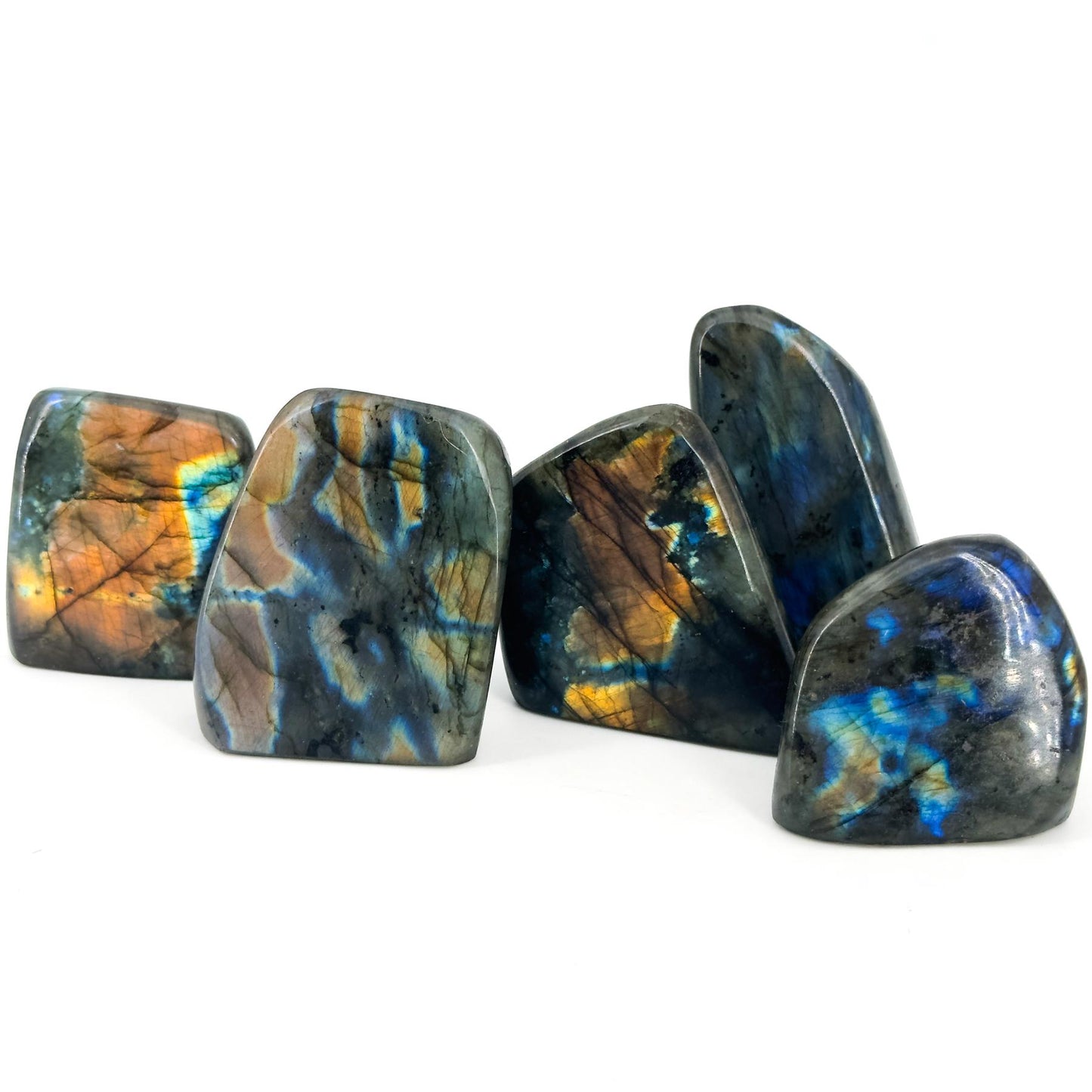 1 count Natural Labradorite Freeform Gemstone - Mineral Chakra Crystal, Home Decor
