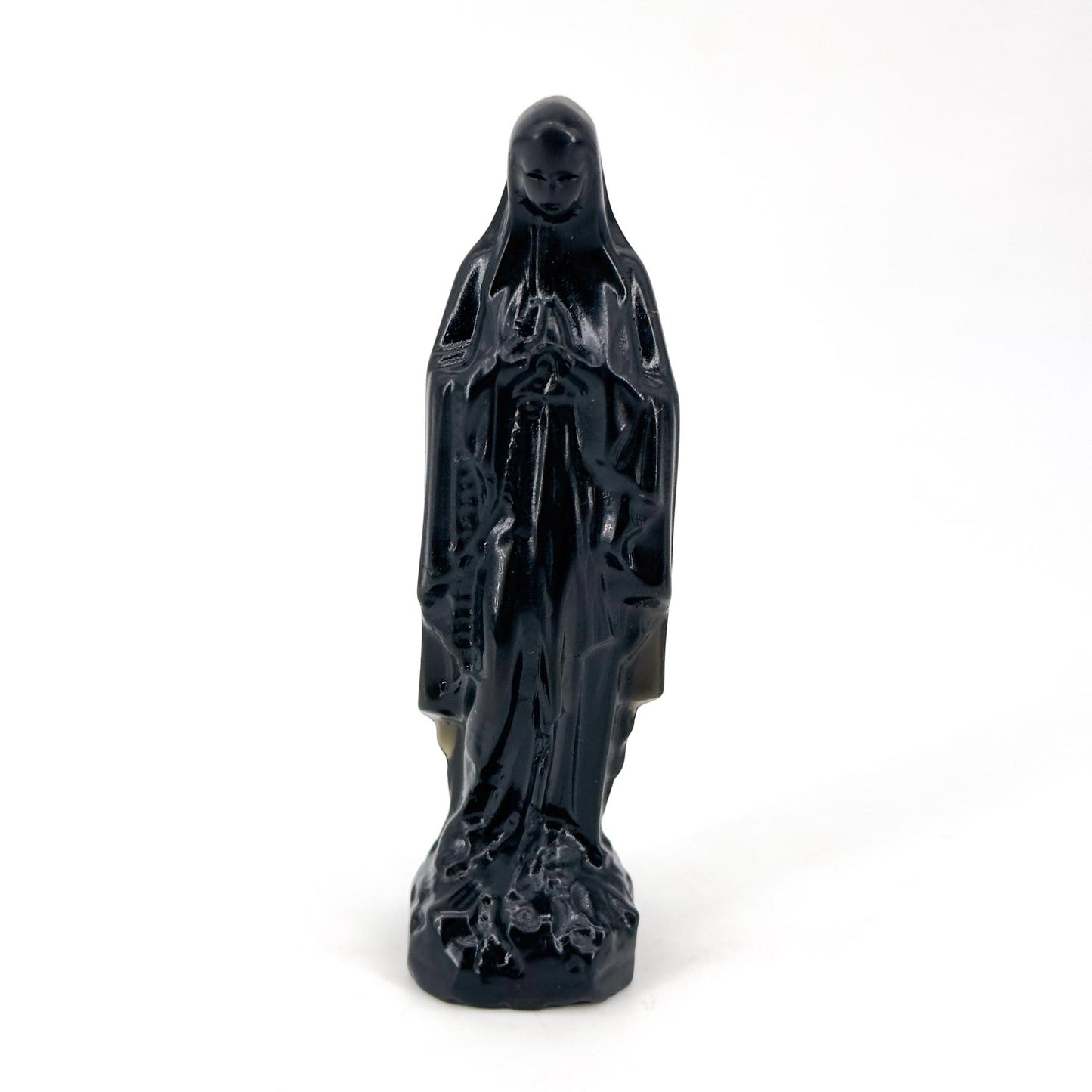 The Virgin Mary Crystal Carving, crystal healing ornament, home decoration collectible spiritual art, crystal gift