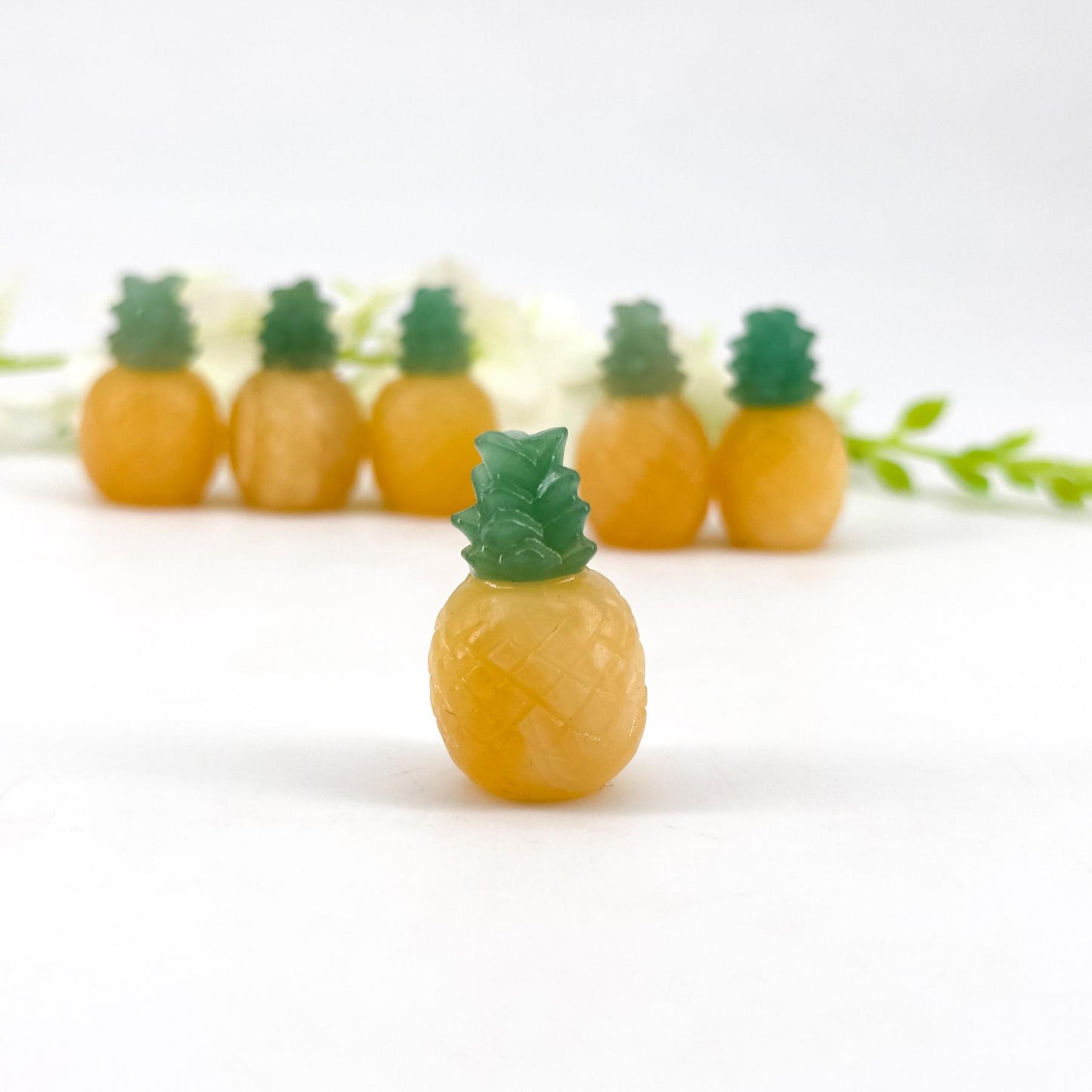 Crystal Pineapple Ornaments ,Fruit Ornaments Decoration,Home Decoration.