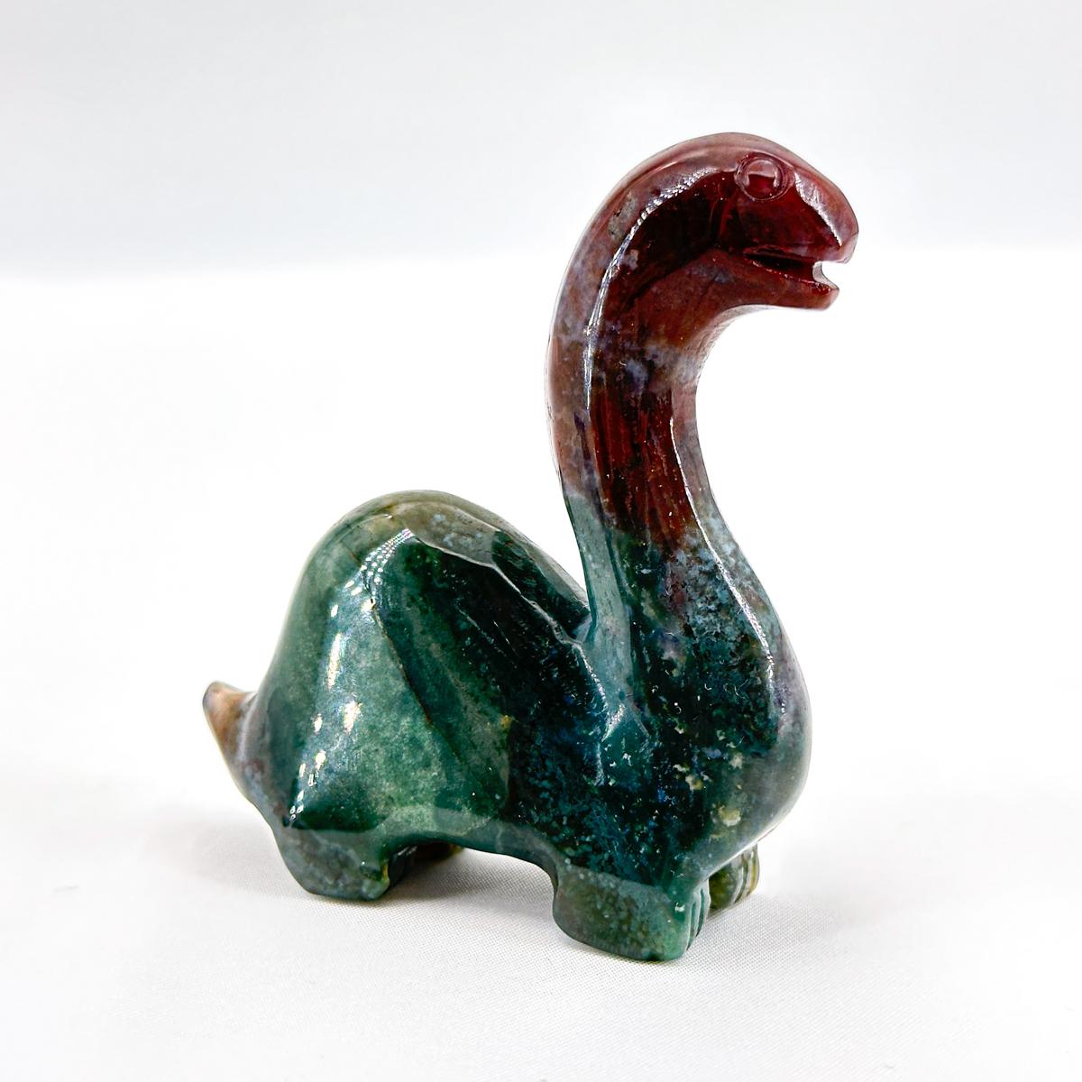 Crystal Dinosaur Carvings | 1 Count | Unique Decorative Figurines