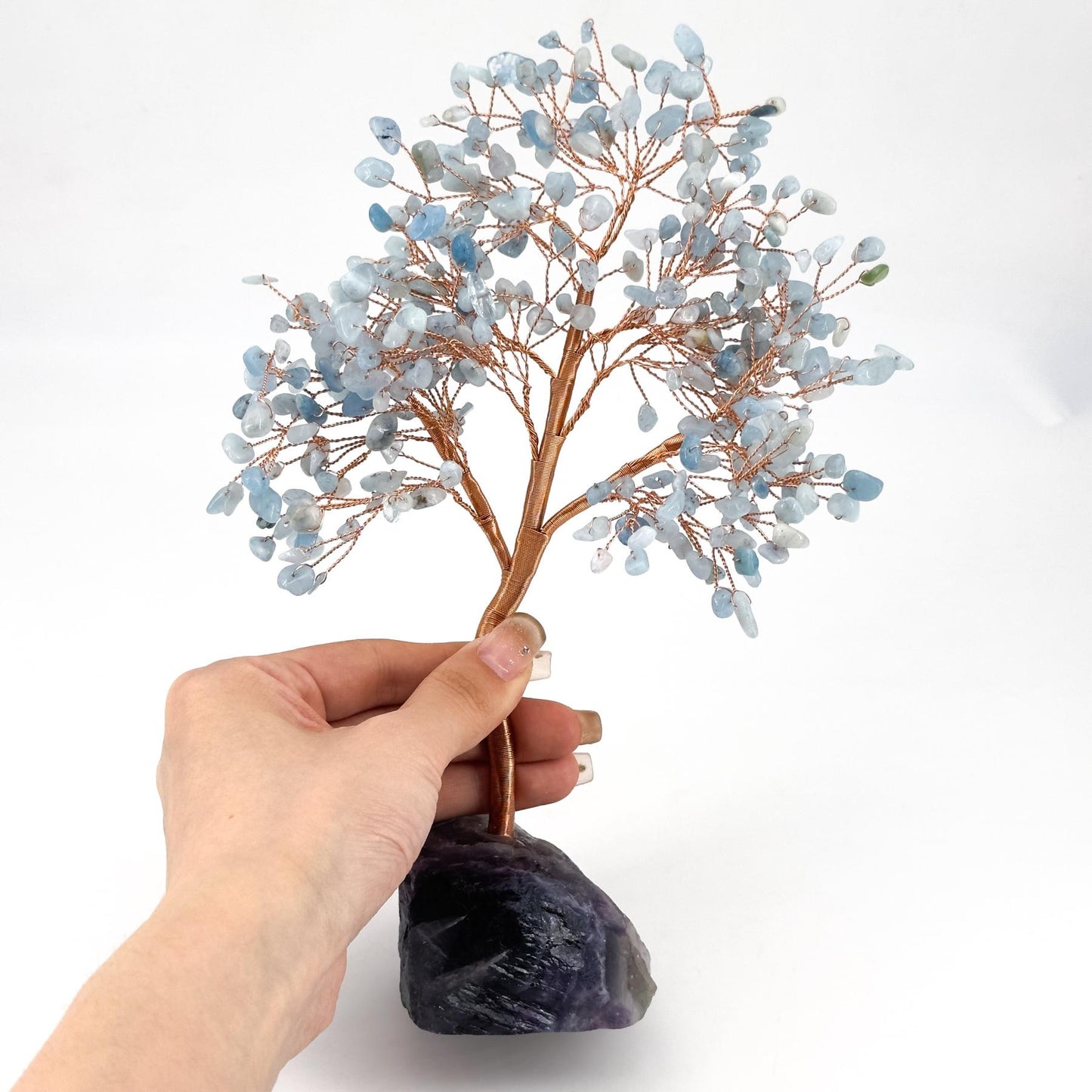 BIG Crystal Money Tree，Energizing Crystal Tree，Home Living Room Bar Cafe Decor Ornament