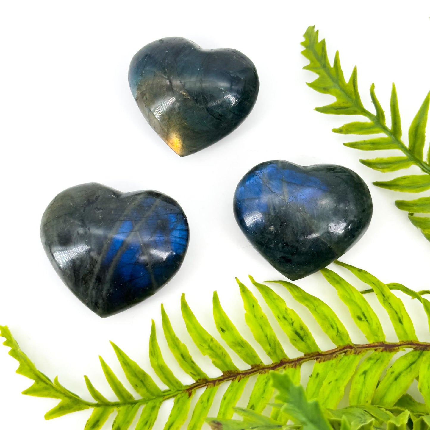 1 count Labradorite Crystal Heart，Natural Flashy Labradorite Cabochon Heart Shape Labradorite