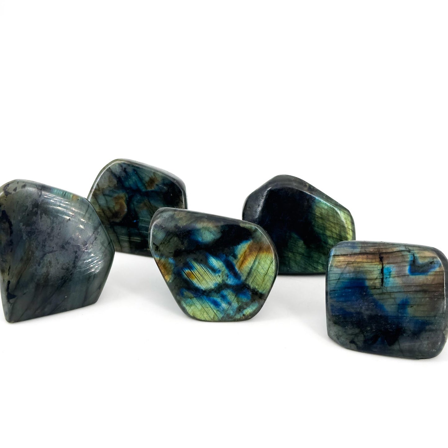 1 count Natural Labradorite Freeform Gemstone - Mineral Chakra Crystal, Home Decor