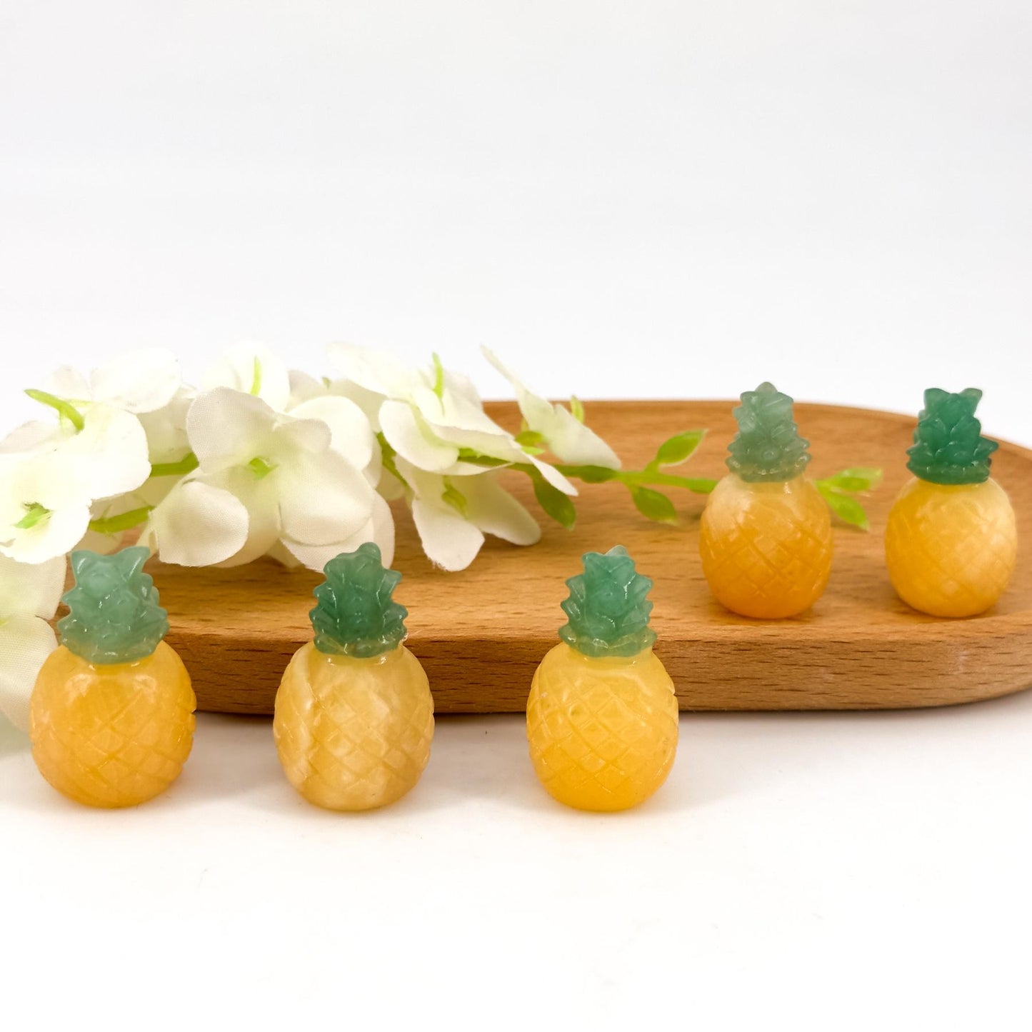 Crystal Pineapple Ornaments ,Fruit Ornaments Decoration,Home Decoration.