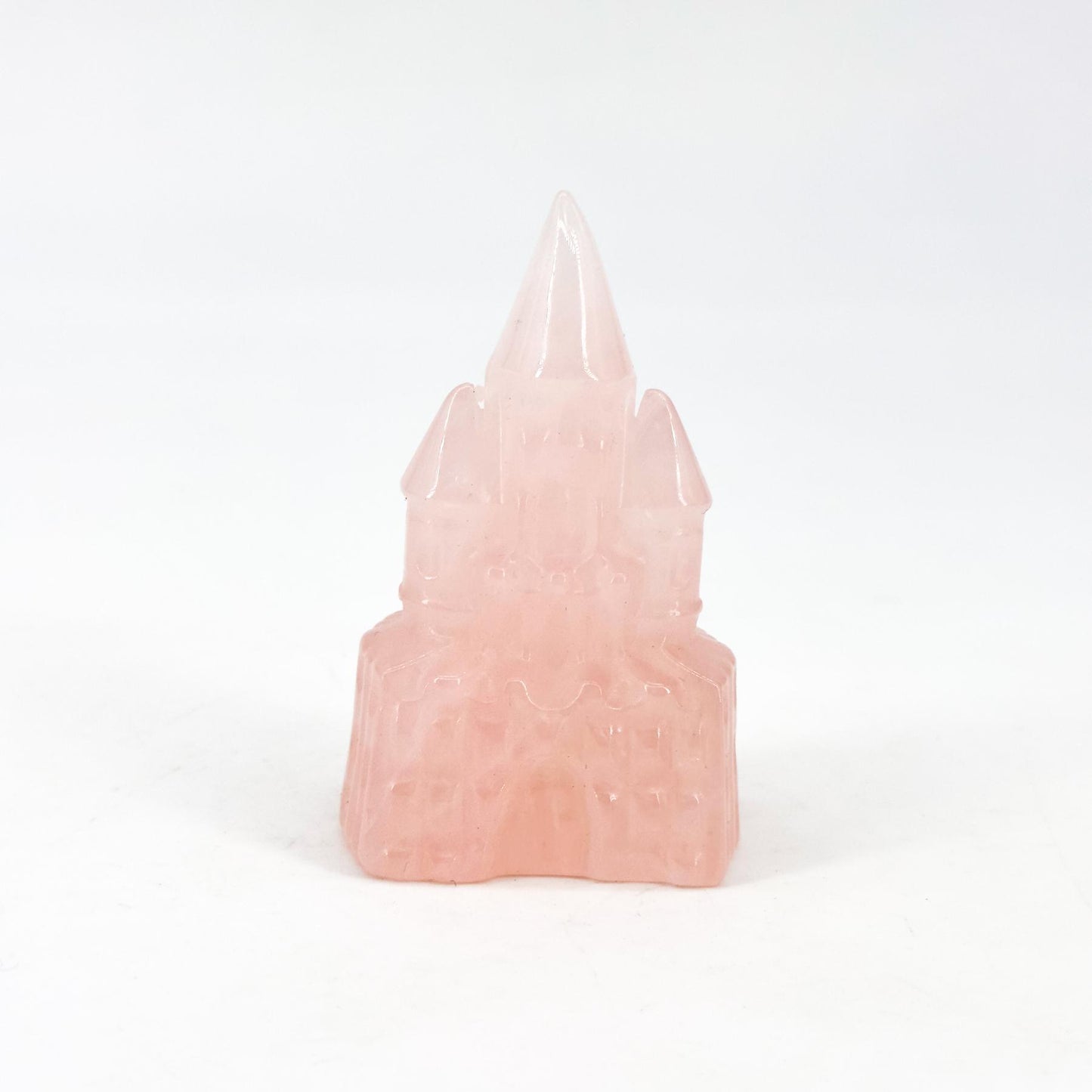 Natural Crystal Decoration ornaments Castle Carving, great decorative effect, creative gifts